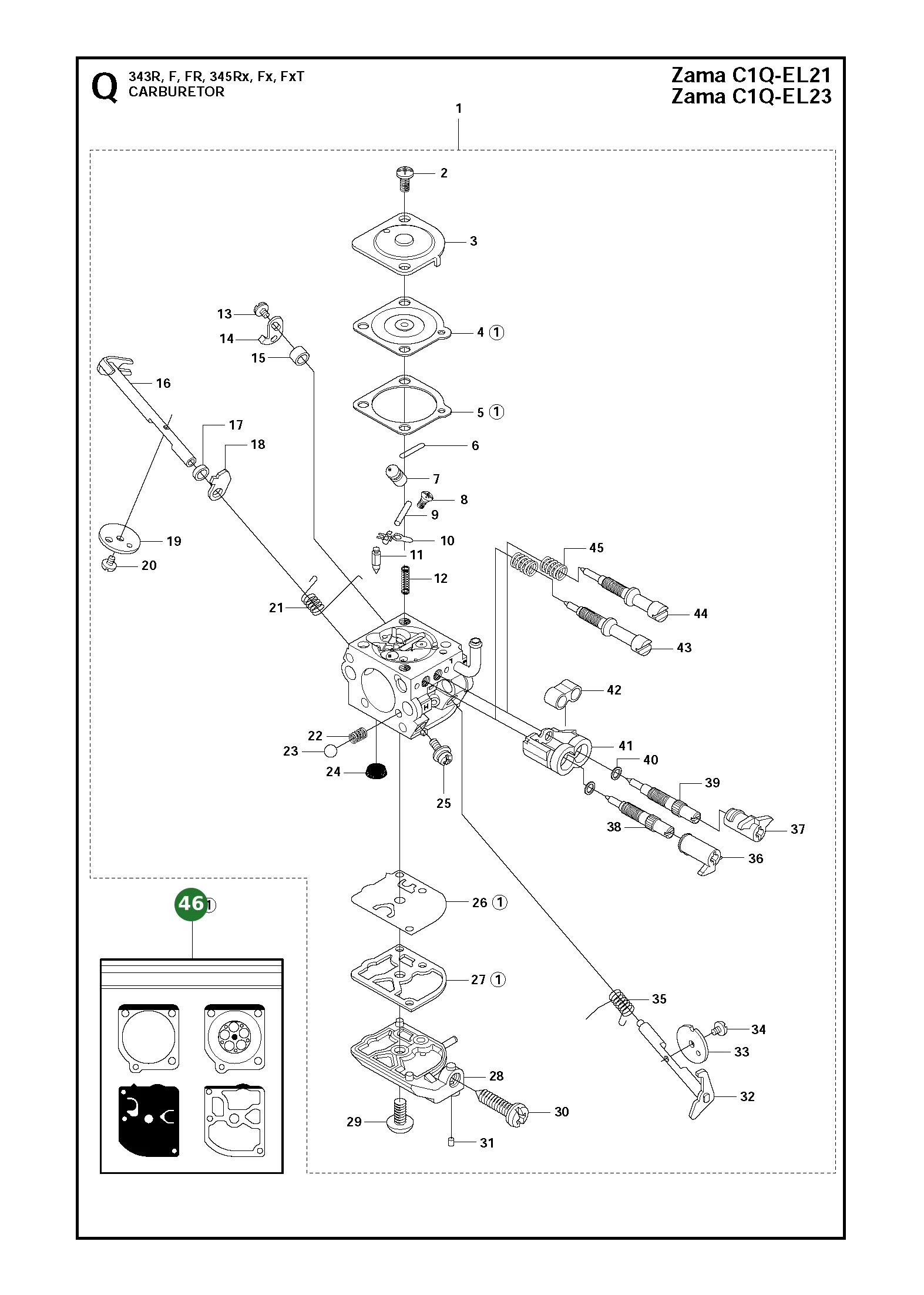 Position im Ersatzteilkatalog