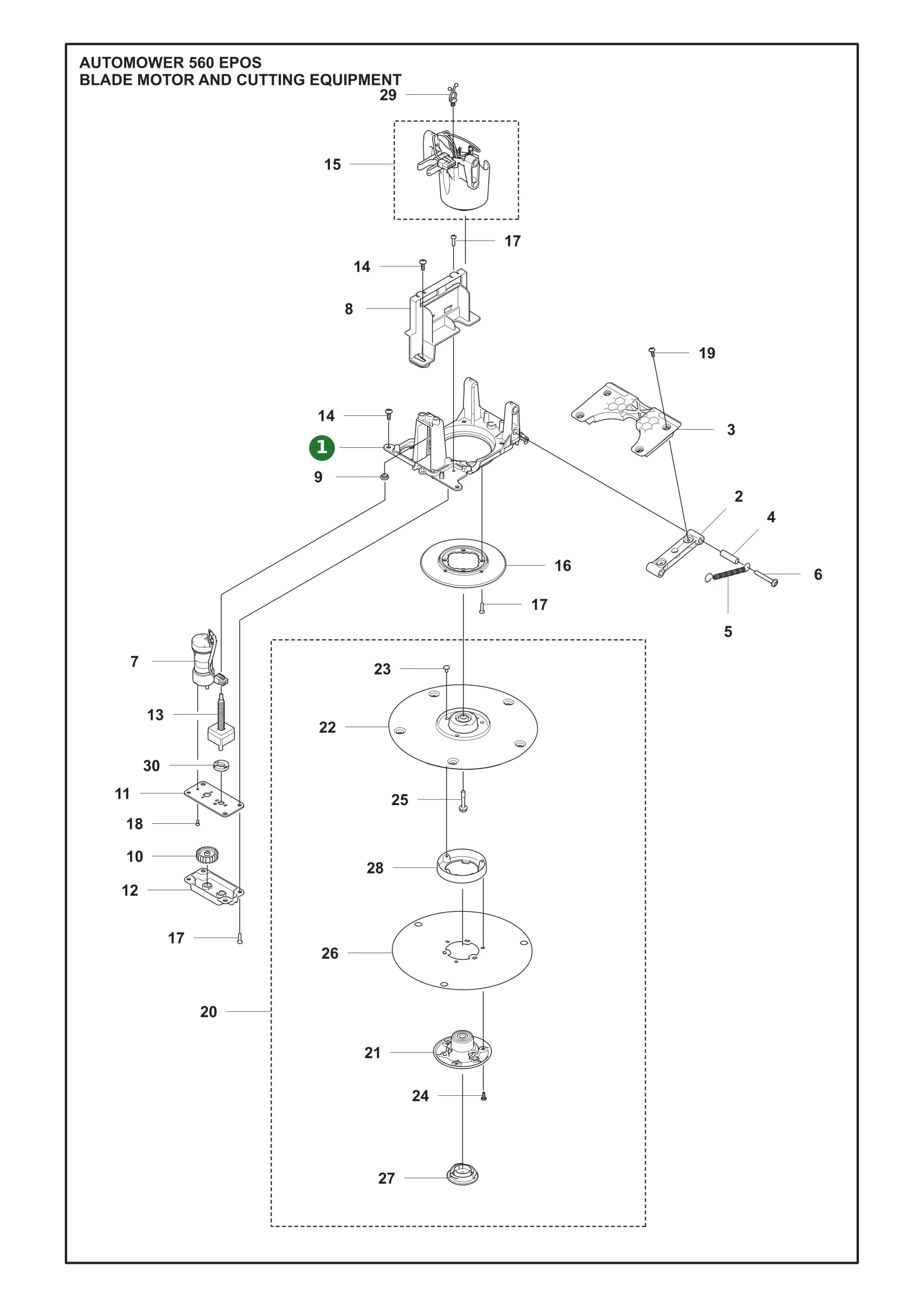 Position im Ersatzteilkatalog