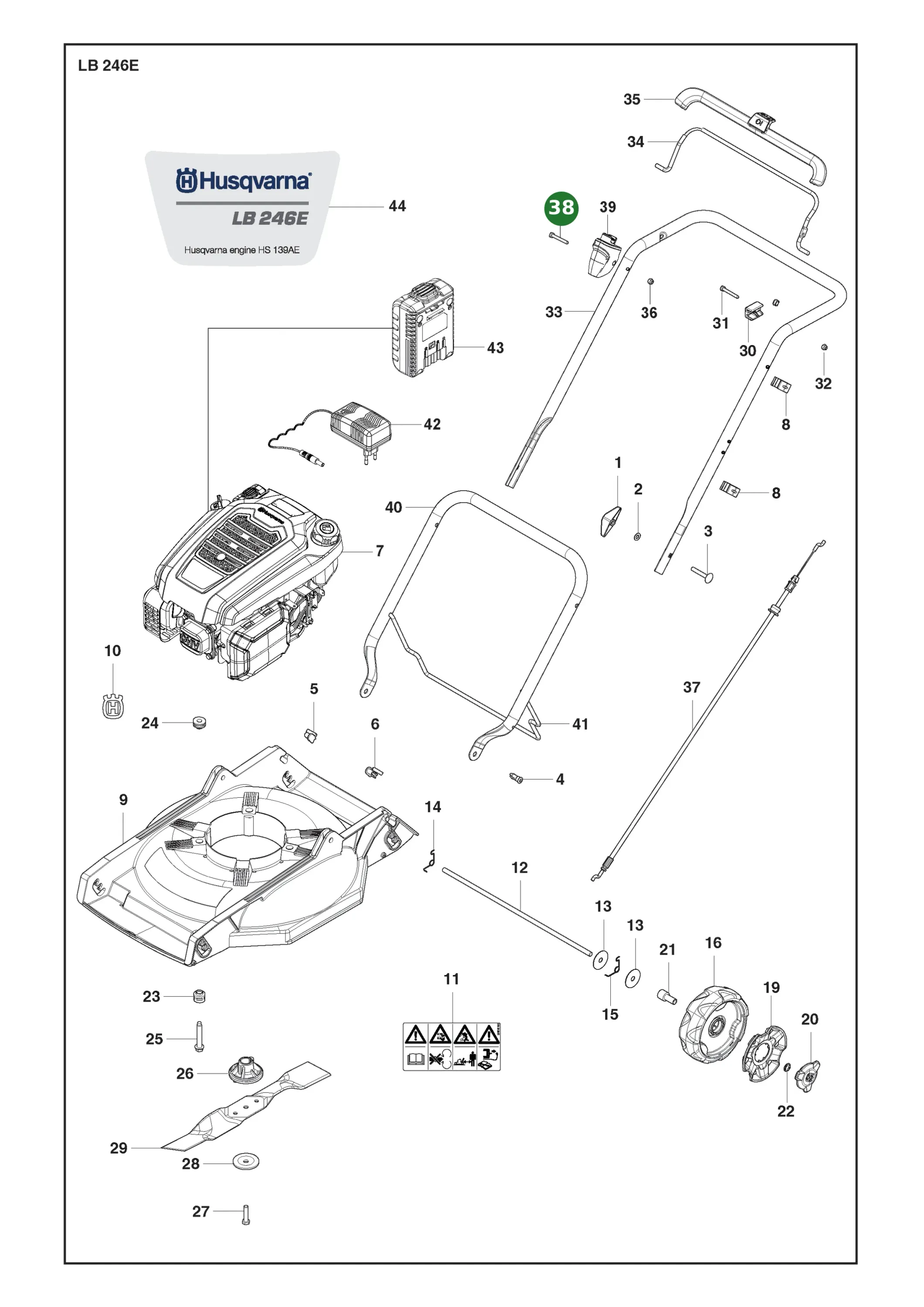Position im Ersatzteilkatalog