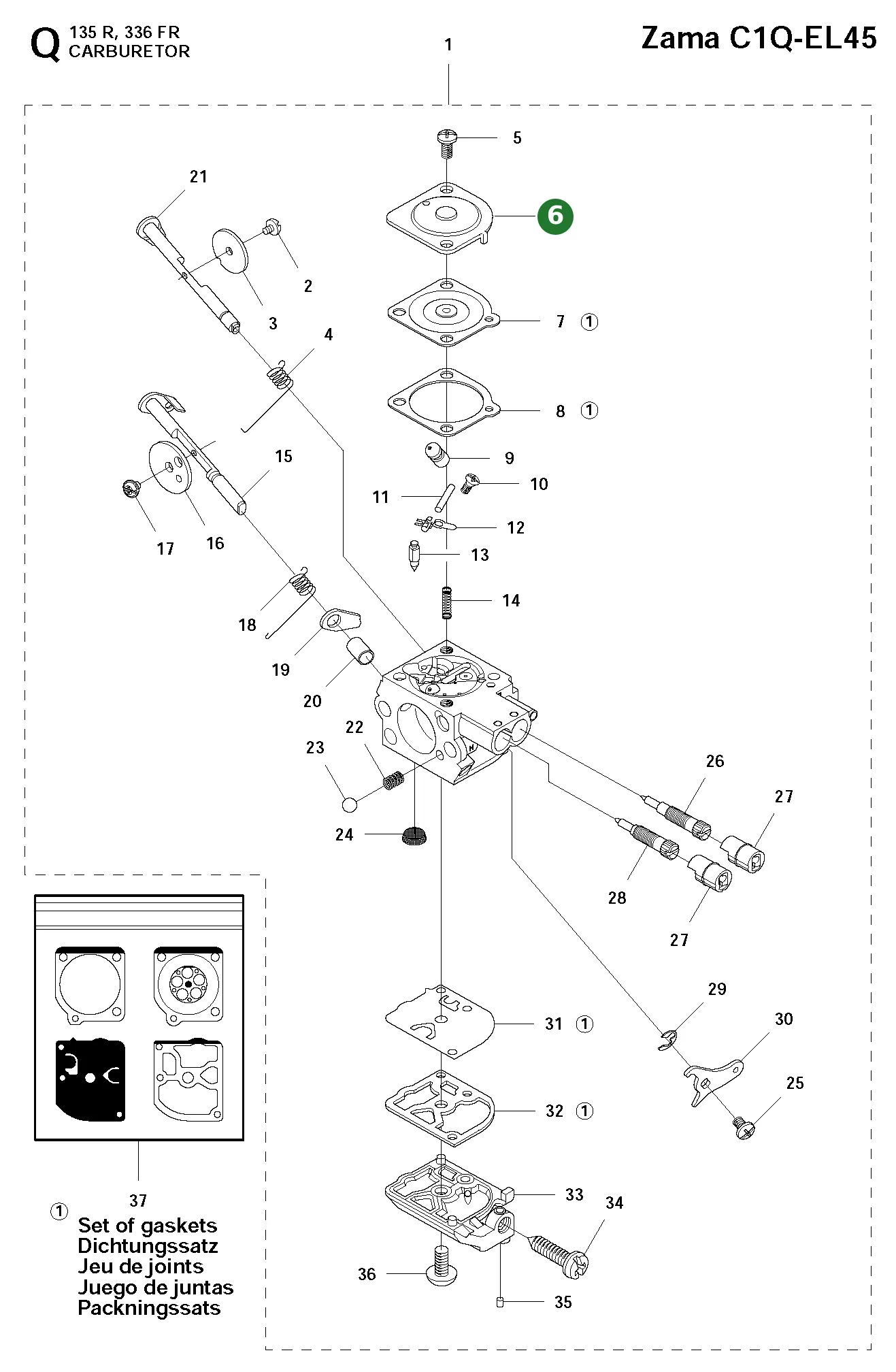 Position im Ersatzteilkatalog