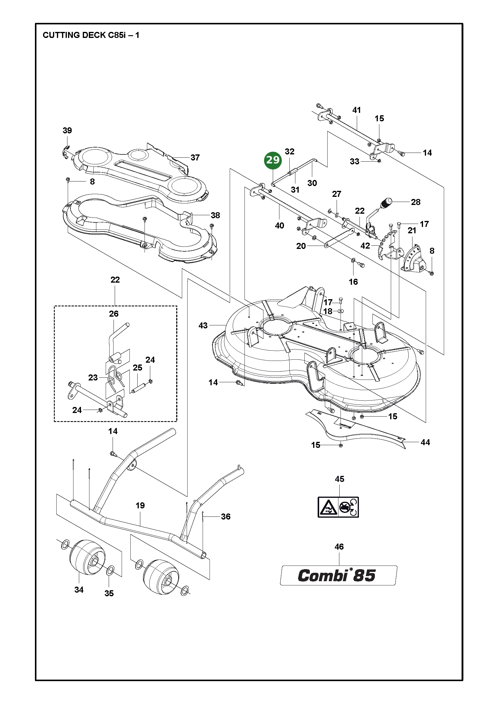 Position im Ersatzteilkatalog