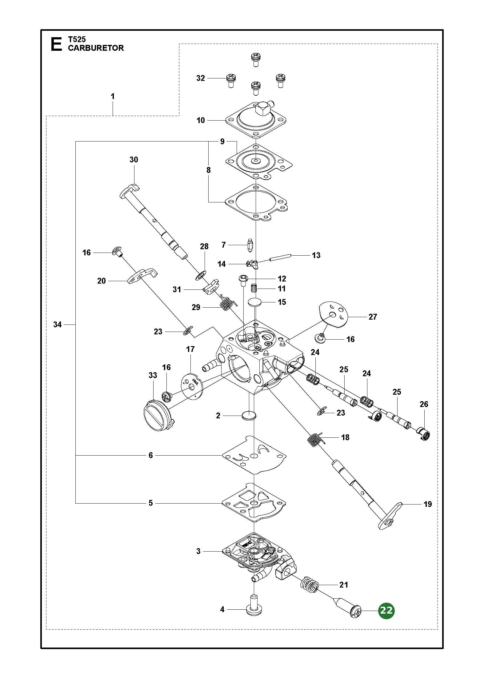 Position im Ersatzteilkatalog