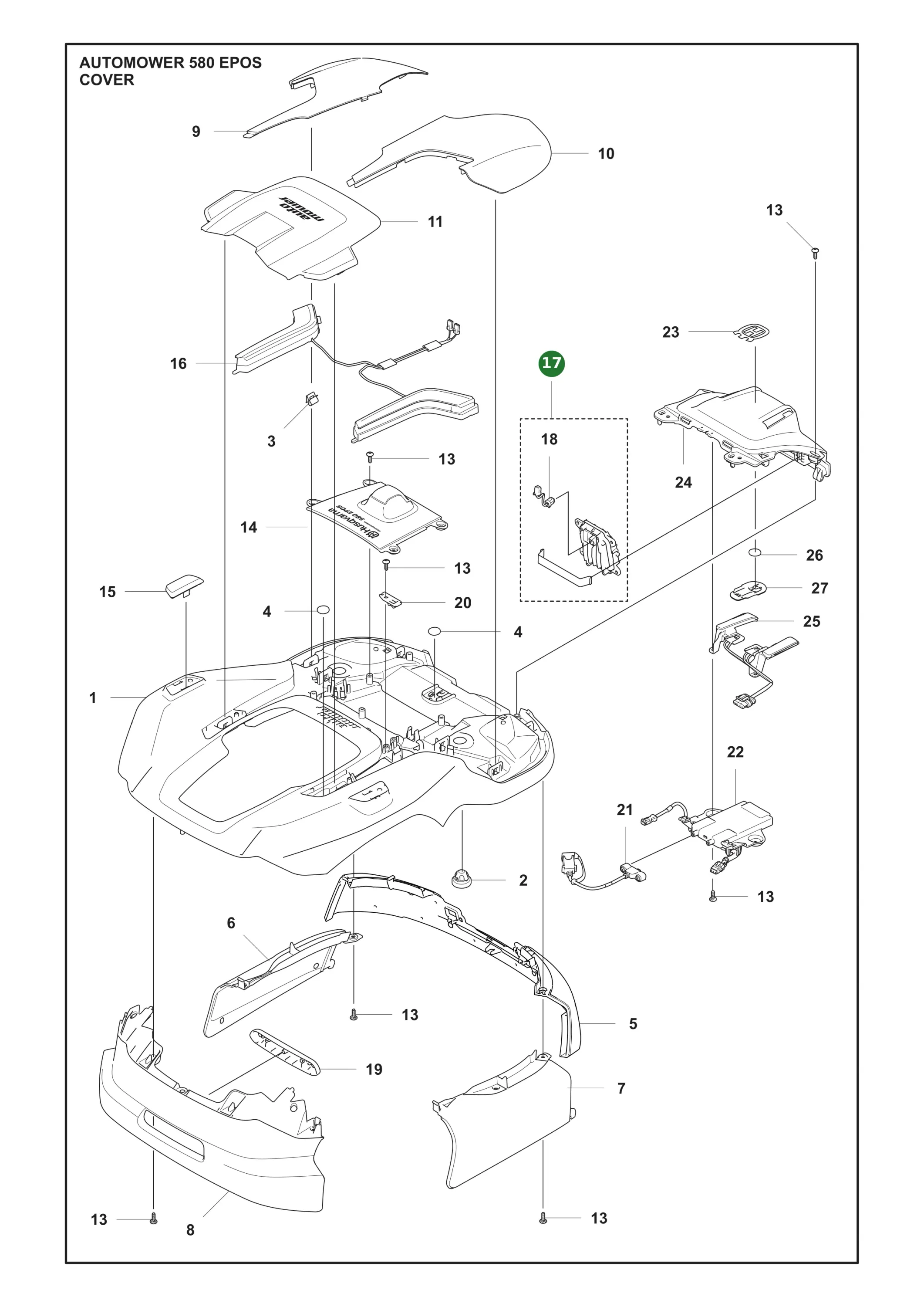 Position im Ersatzteilkatalog