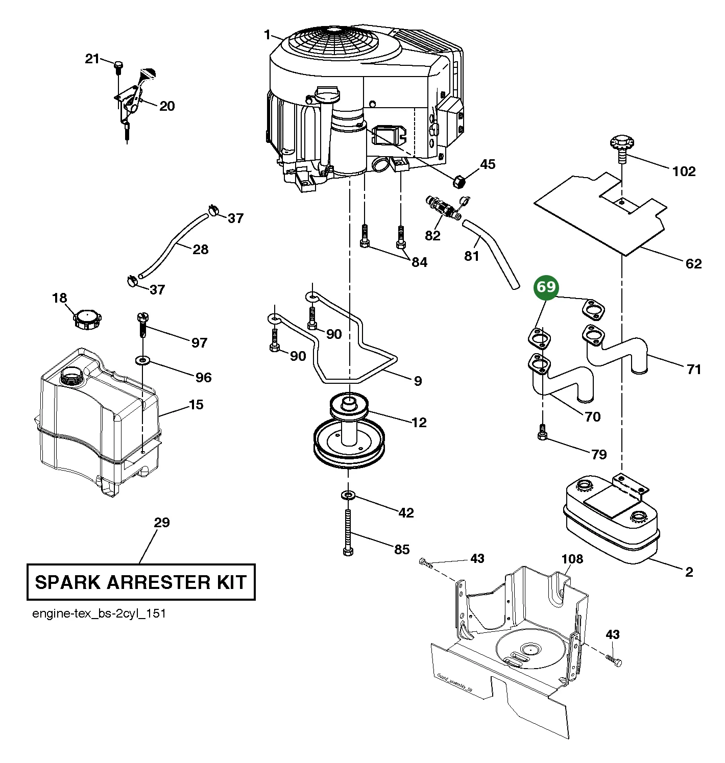 Position im Ersatzteilkatalog