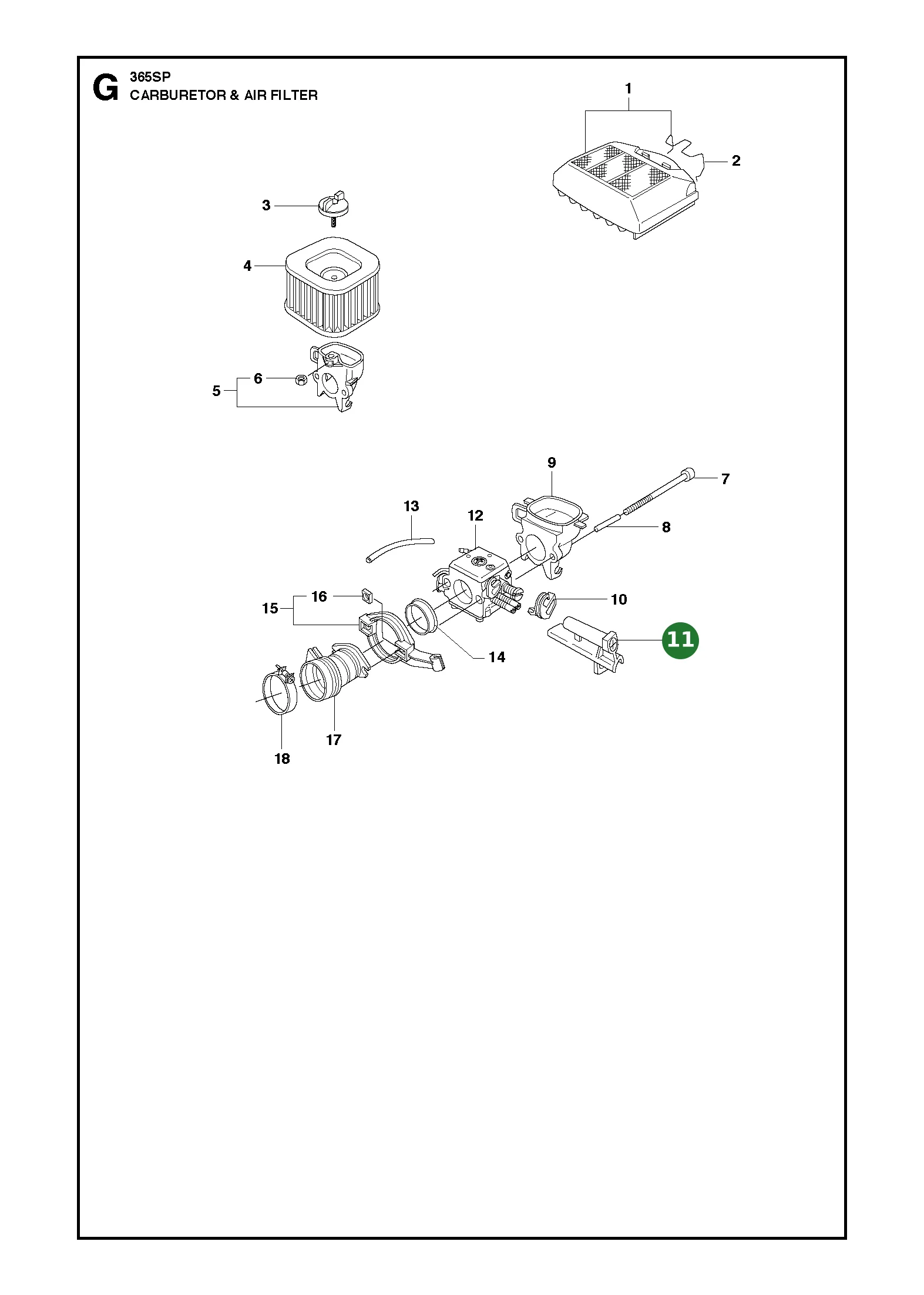 F&uuml;hrungsh&uuml;lse f&uuml;r Husqvarna...