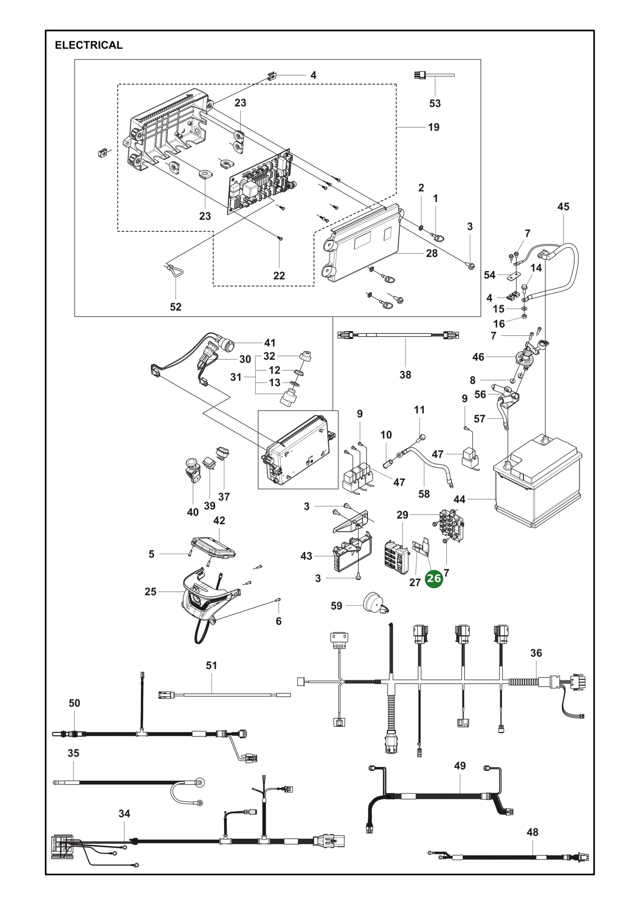 Position im Ersatzteilkatalog