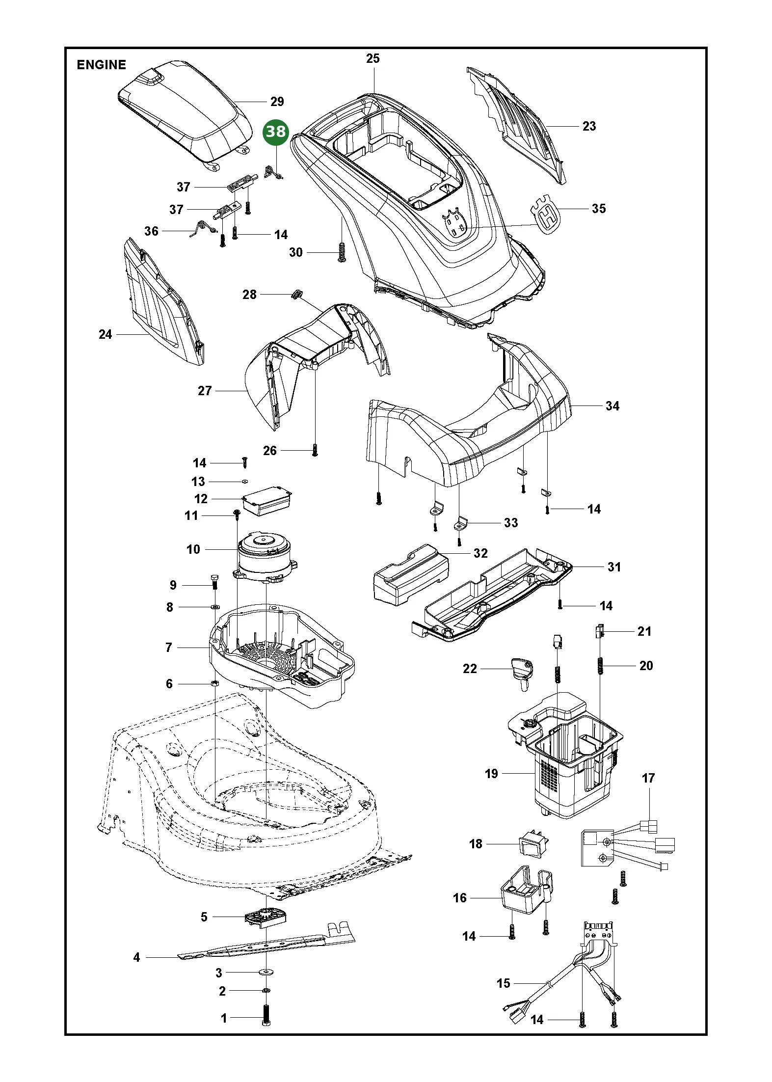 Position im Ersatzteilkatalog