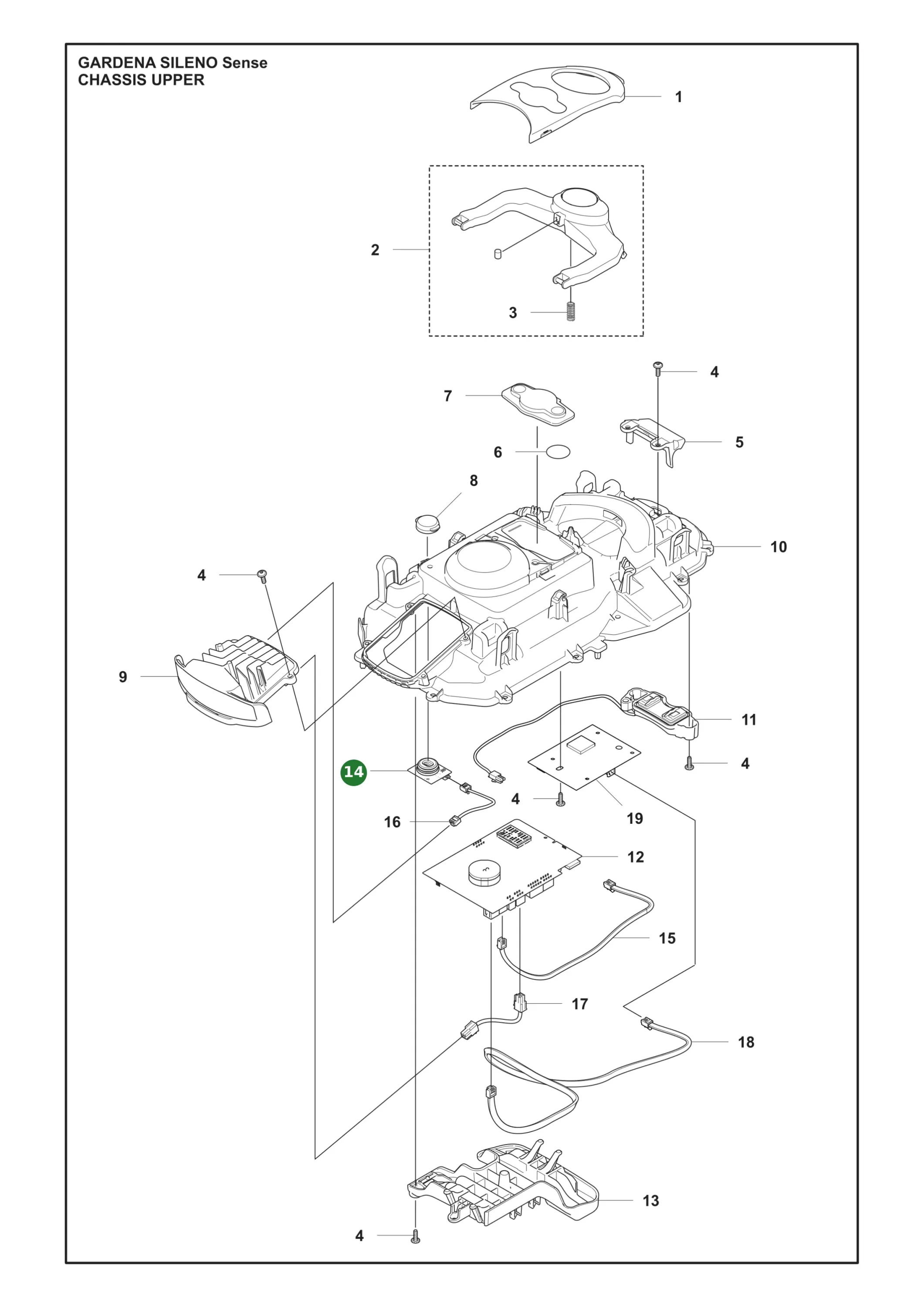 Position im Ersatzteilkatalog