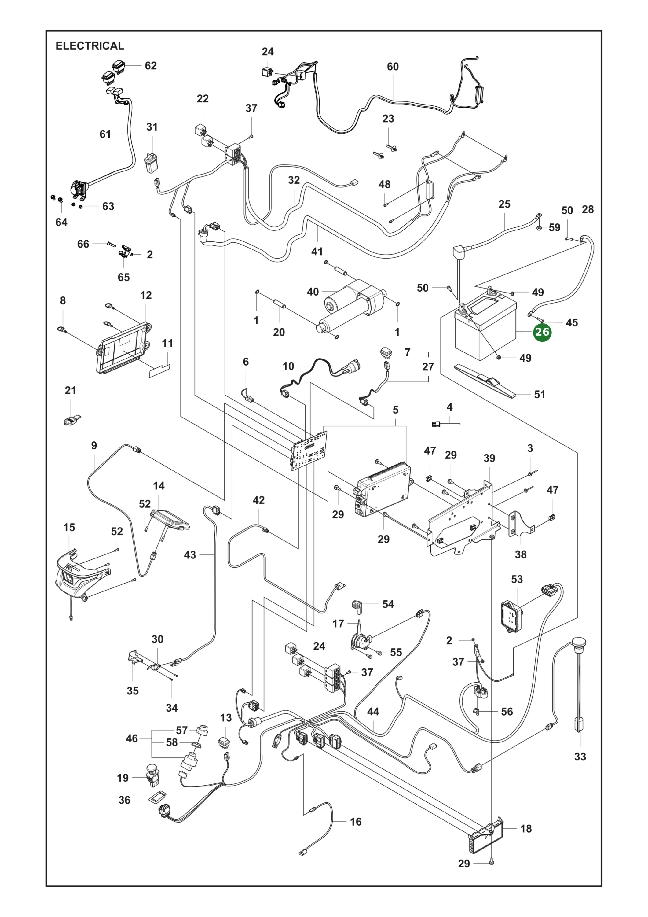 Position im Ersatzteilkatalog