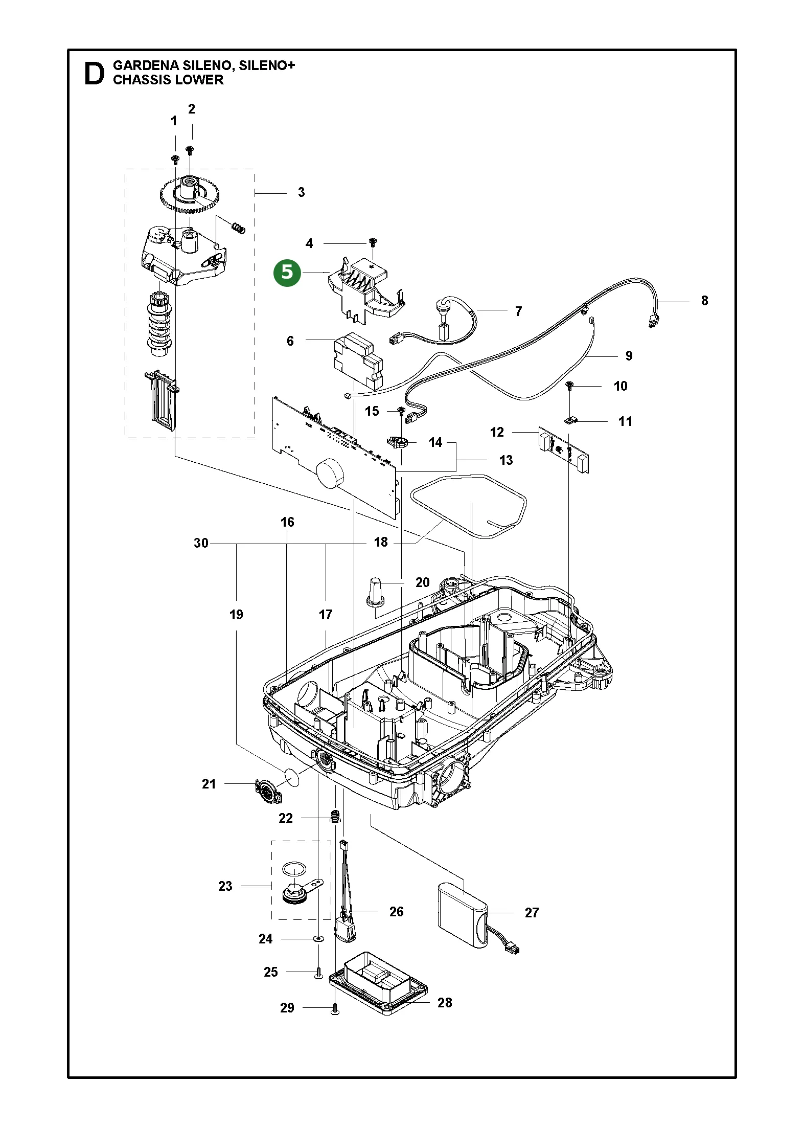 Position im Ersatzteilkatalog