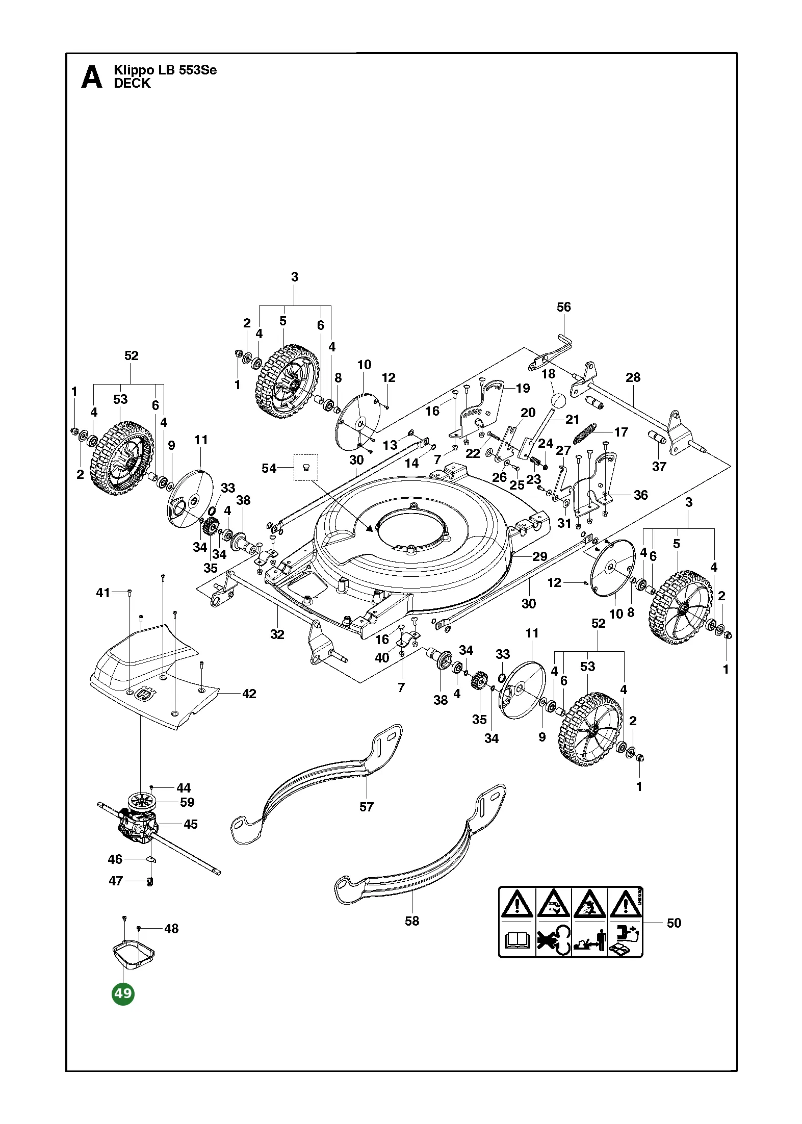 Position im Ersatzteilkatalog