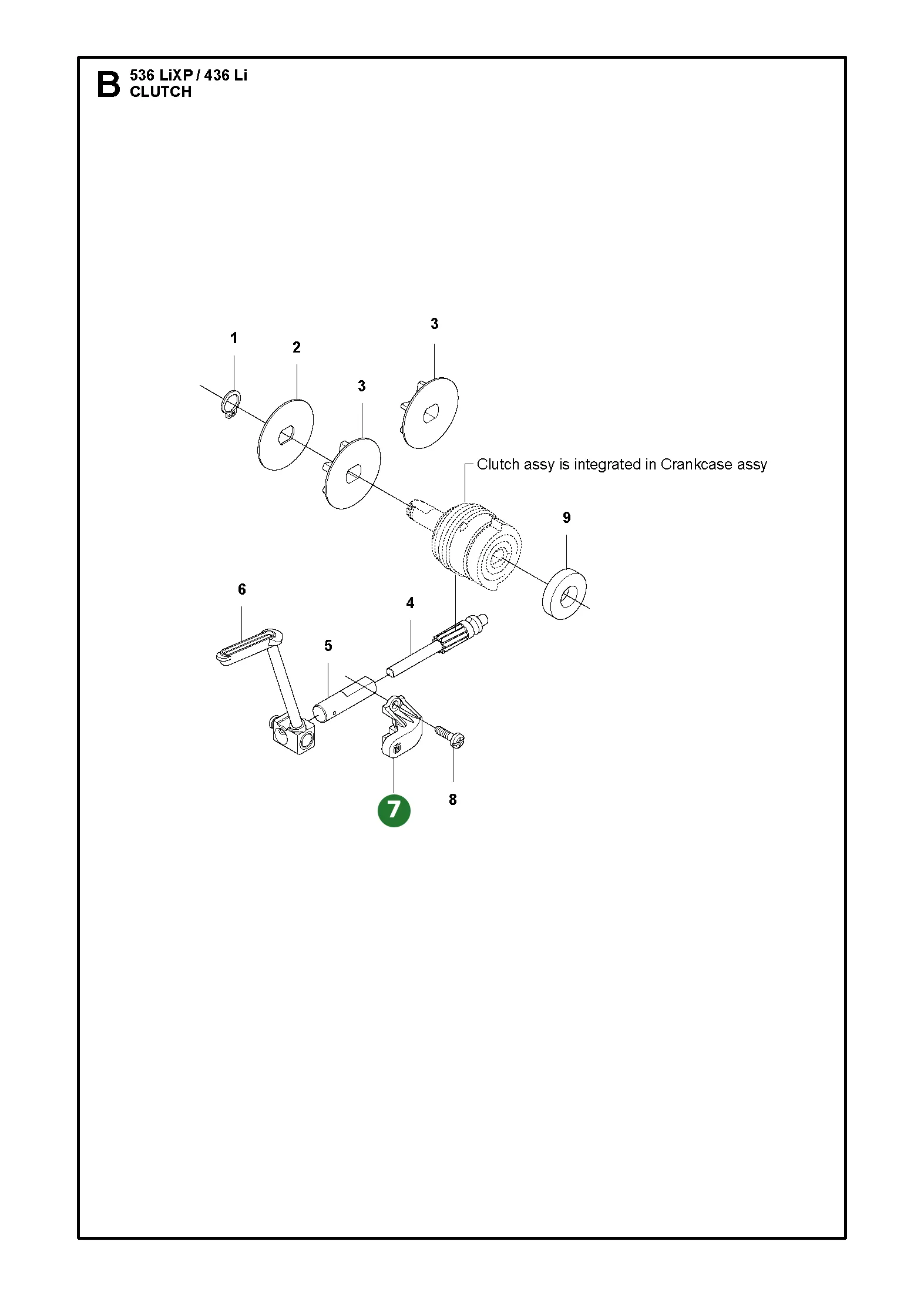 Position im Ersatzteilkatalog