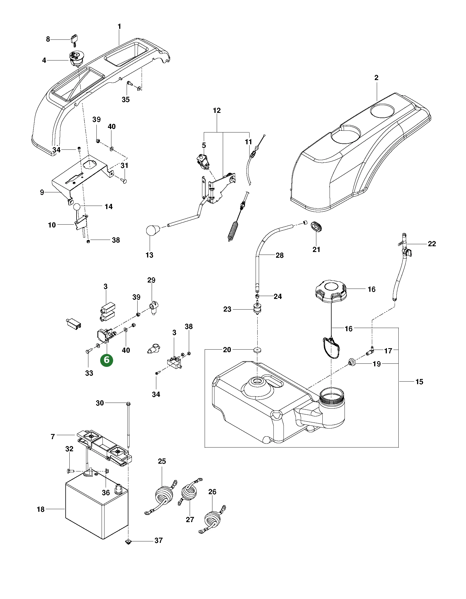Position im Ersatzteilkatalog