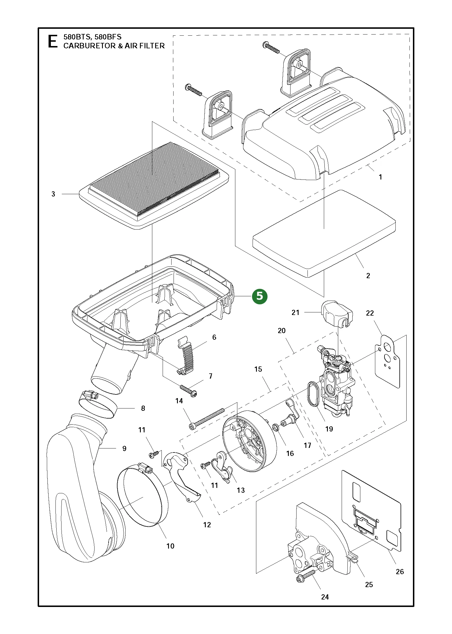 Position im Ersatzteilkatalog