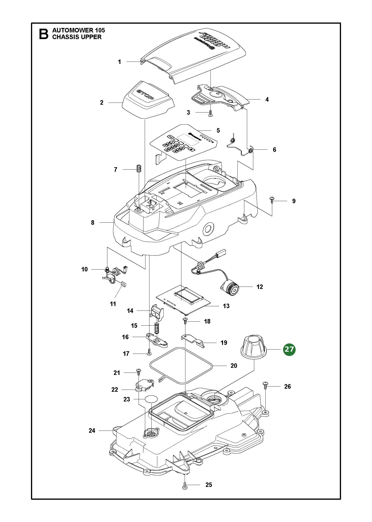 Position im Ersatzteilkatalog