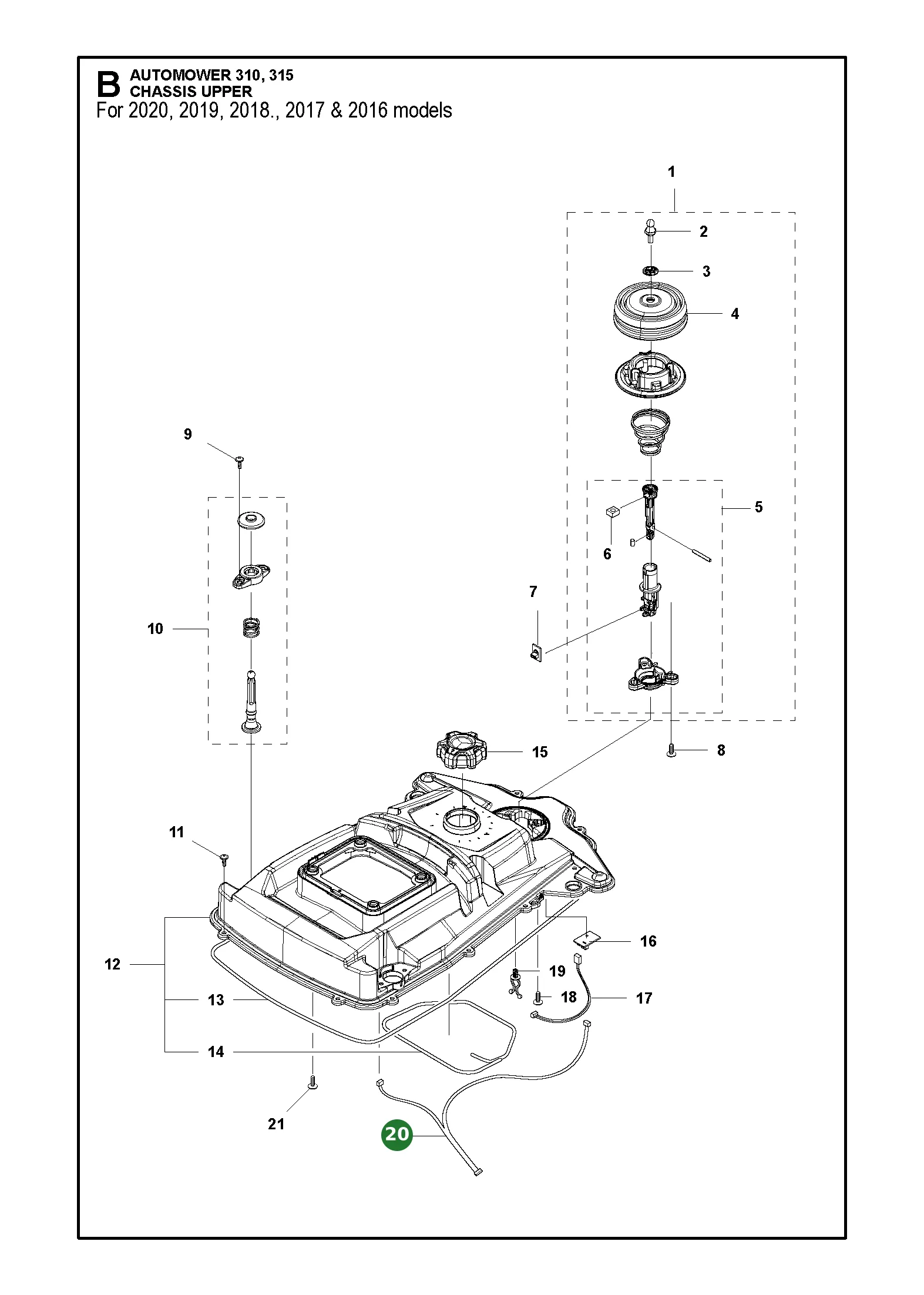 Position im Ersatzteilkatalog