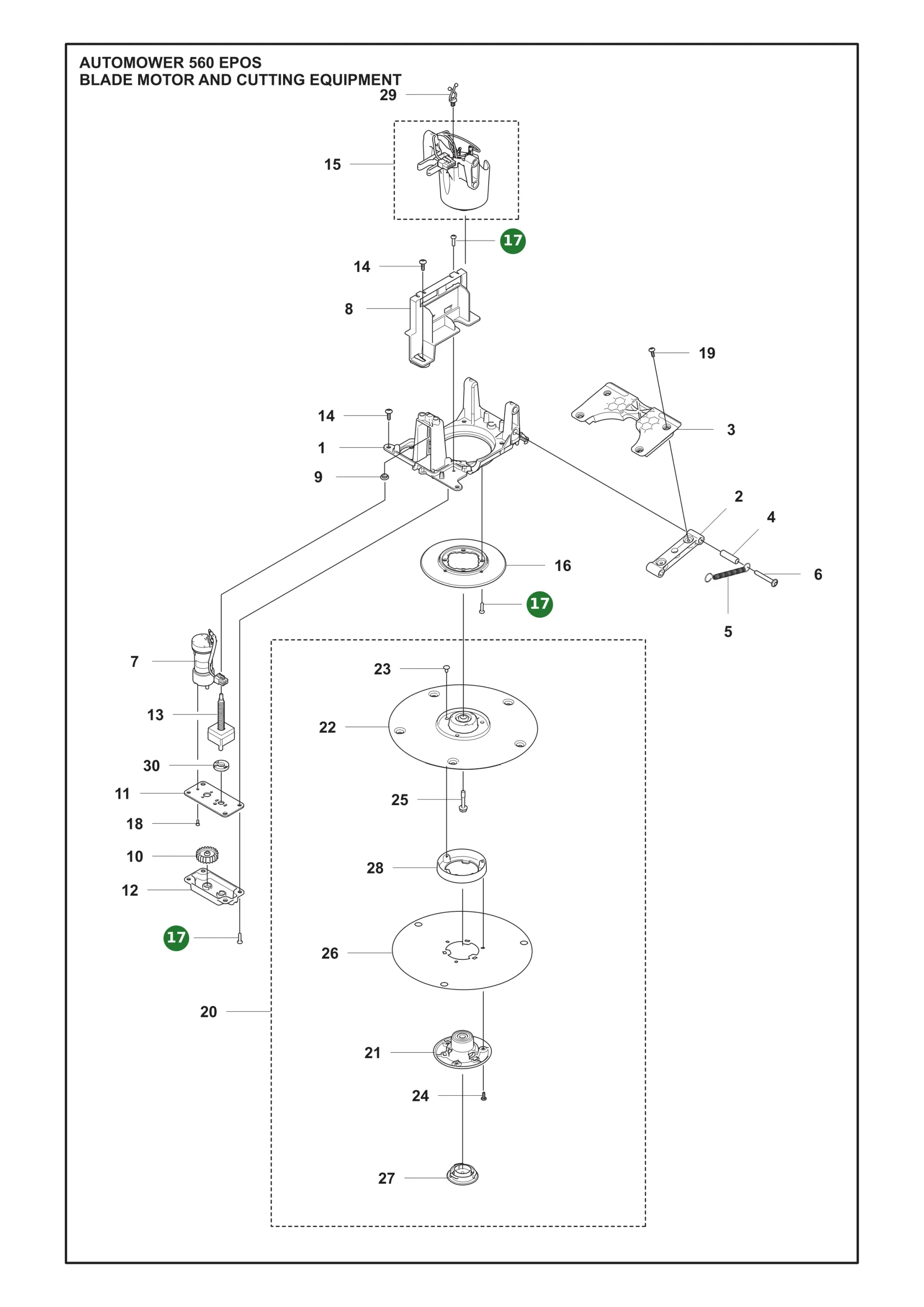 Position im Ersatzteilkatalog