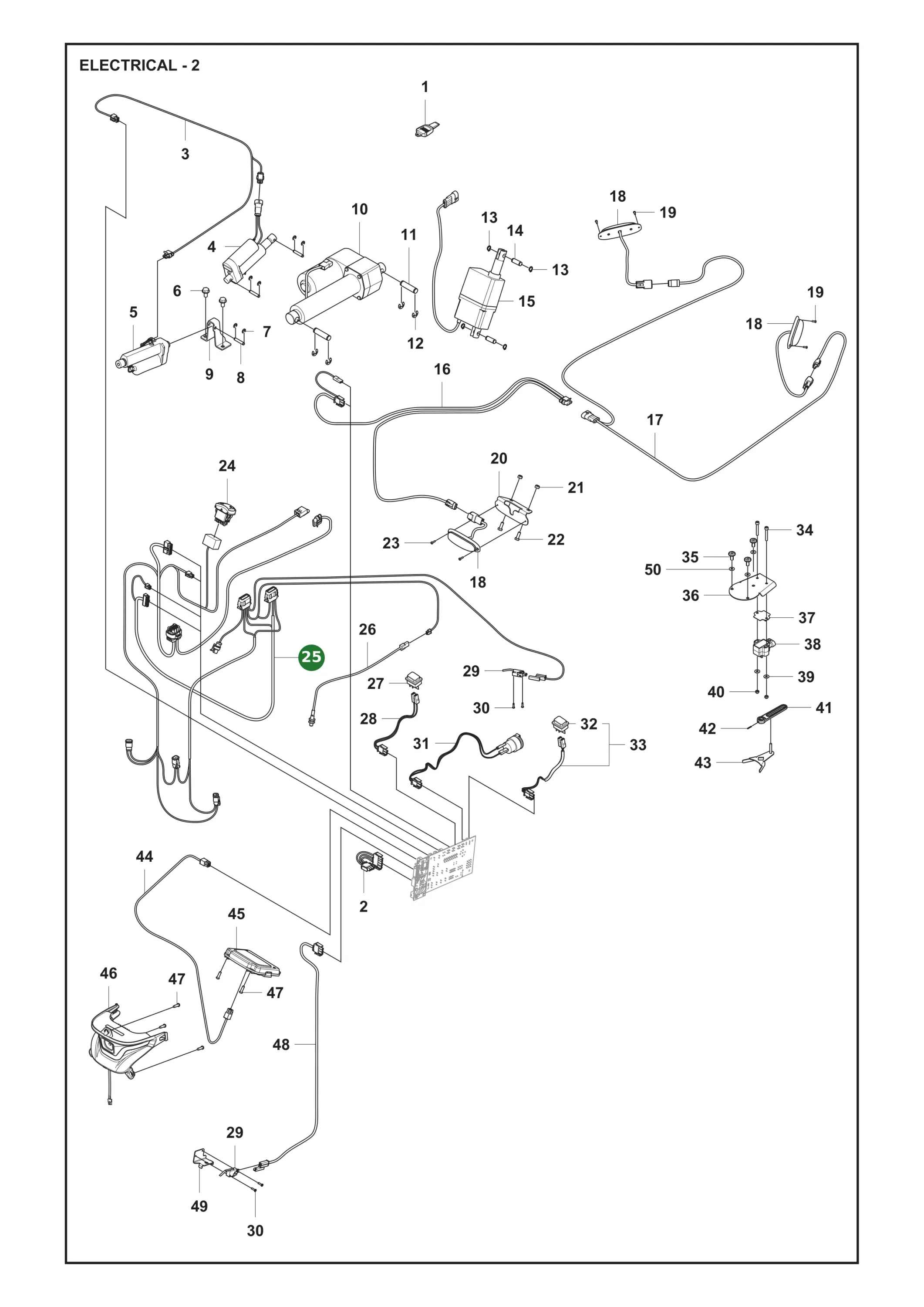 Position im Ersatzteilkatalog
