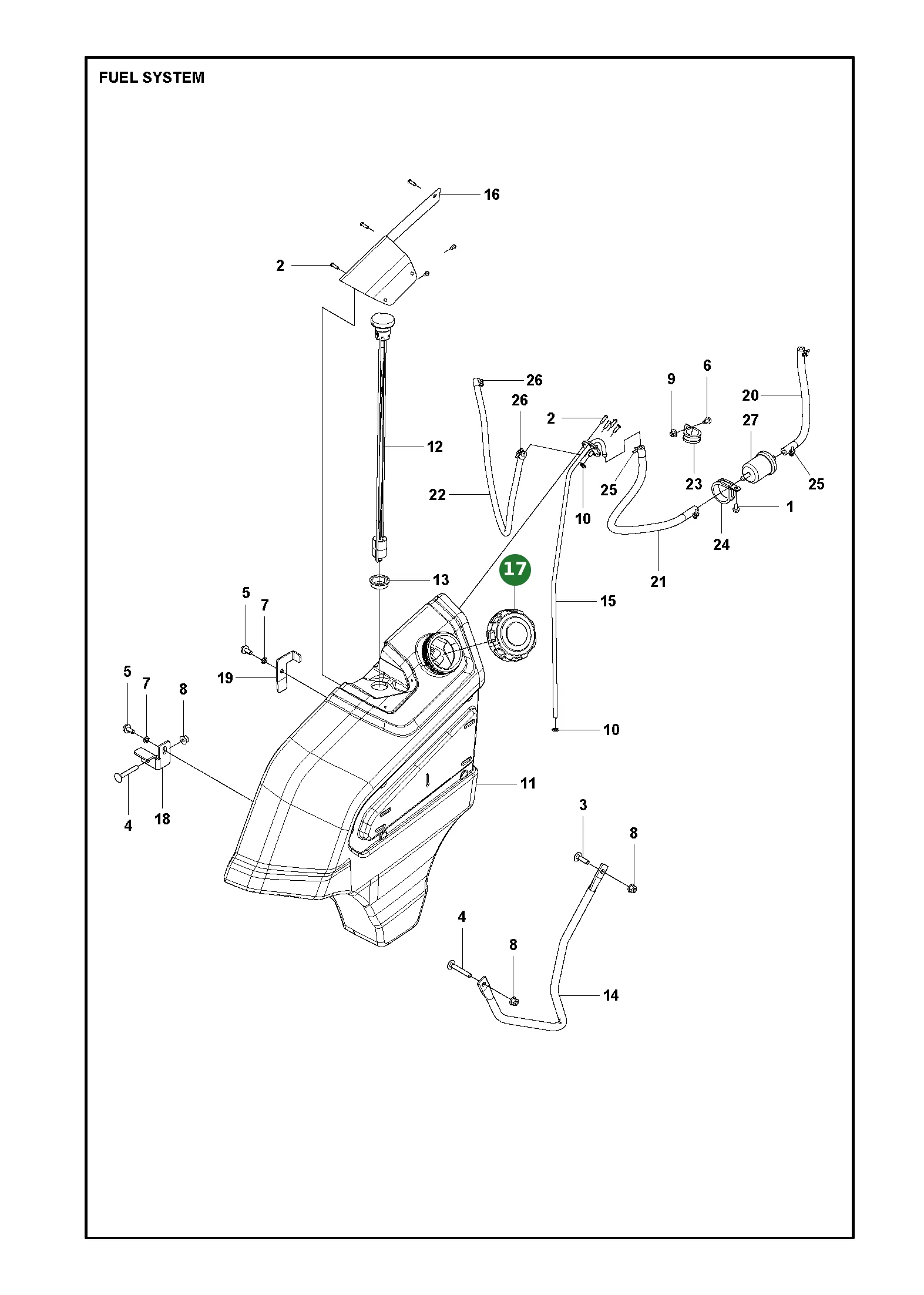 Position im Ersatzteilkatalog