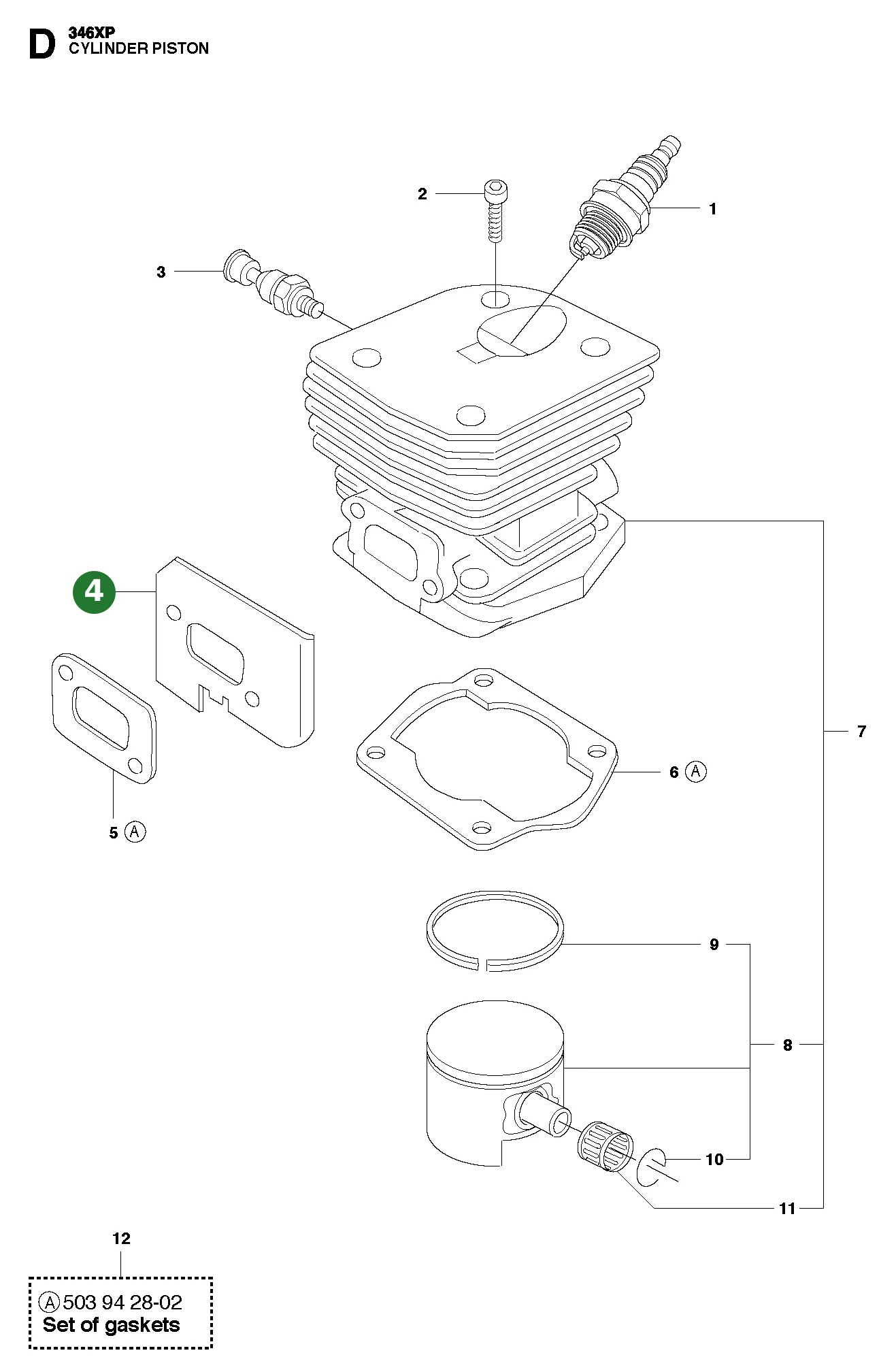 W&auml;rmeableiter f&uuml;r Husqvarna Motors&auml;gen...
