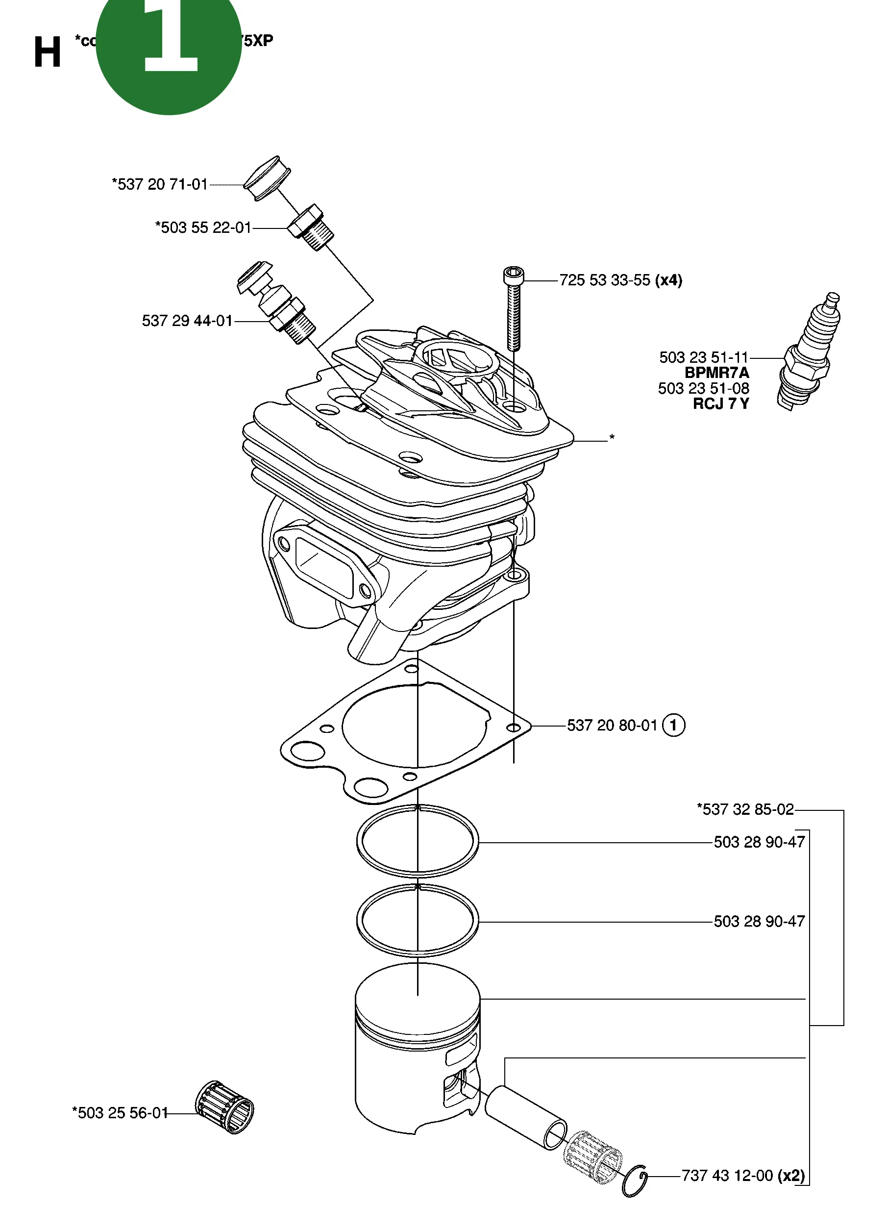Position im Ersatzteilkatalog