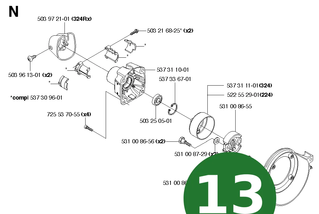 Position im Ersatzteilkatalog
