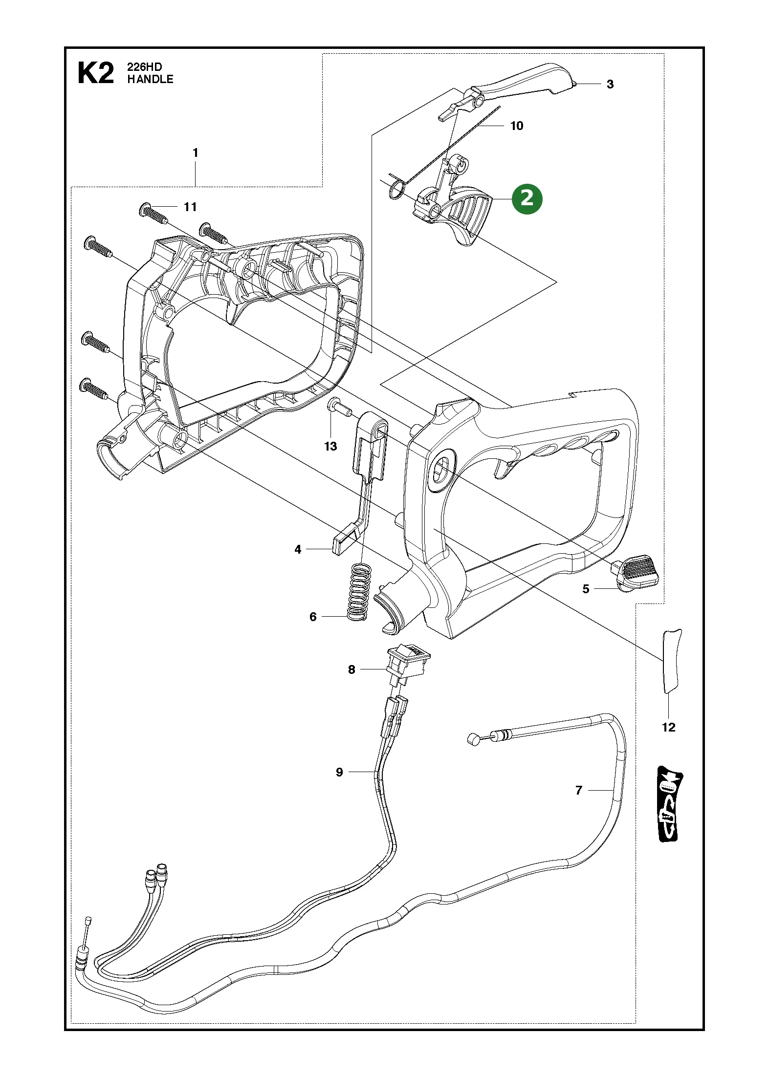 Position im Ersatzteilkatalog