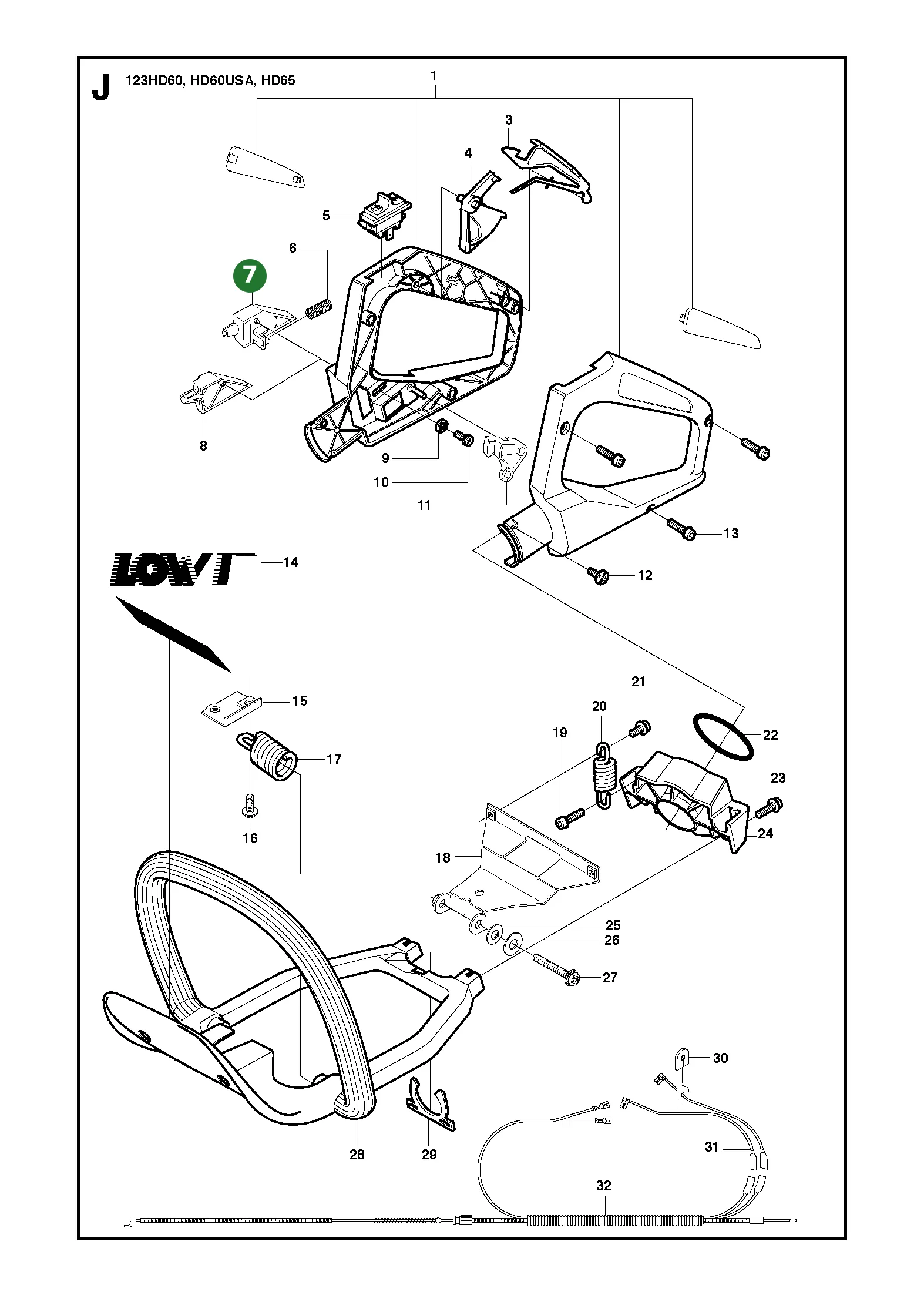 Position im Ersatzteilkatalog