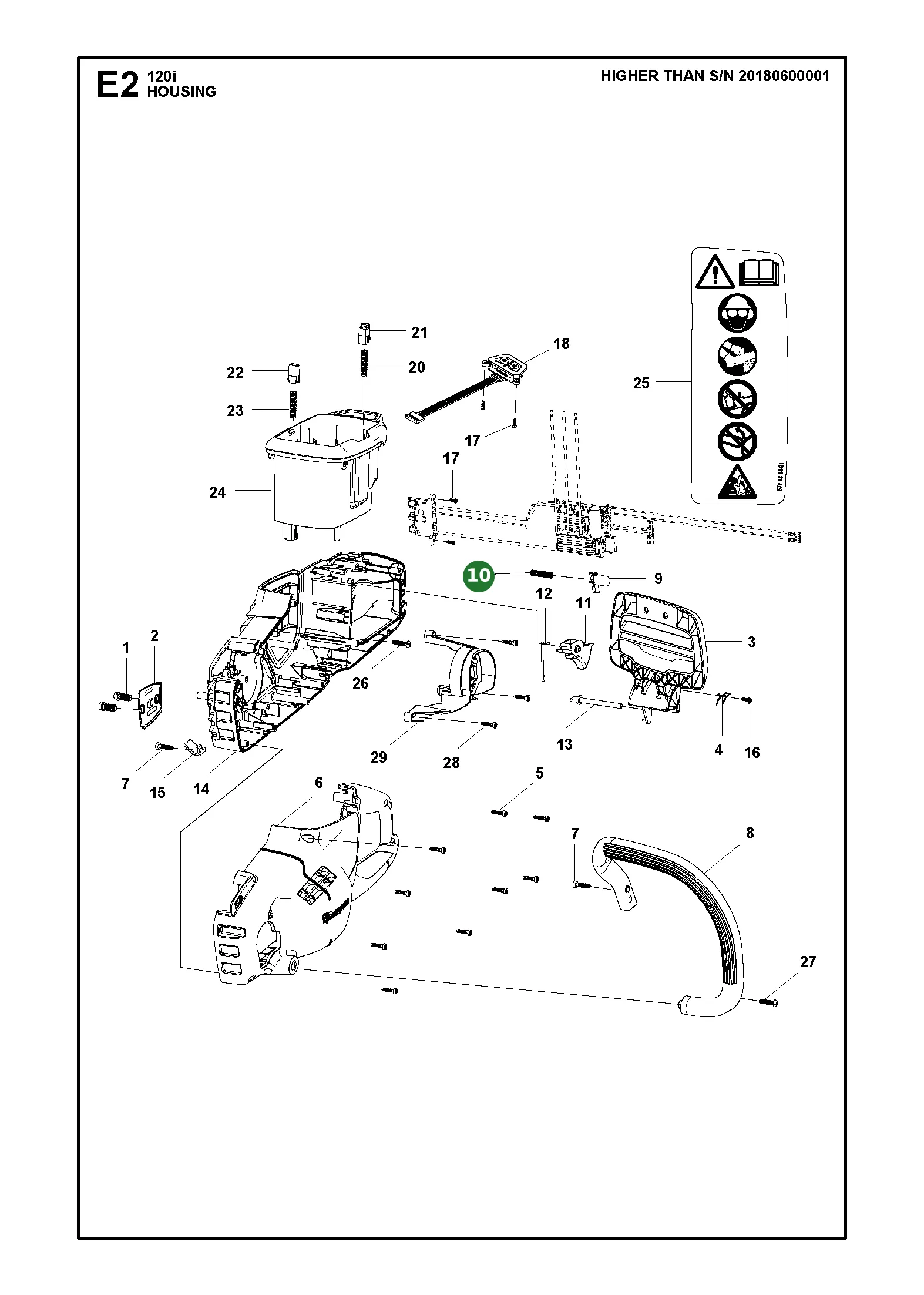 Position im Ersatzteilkatalog