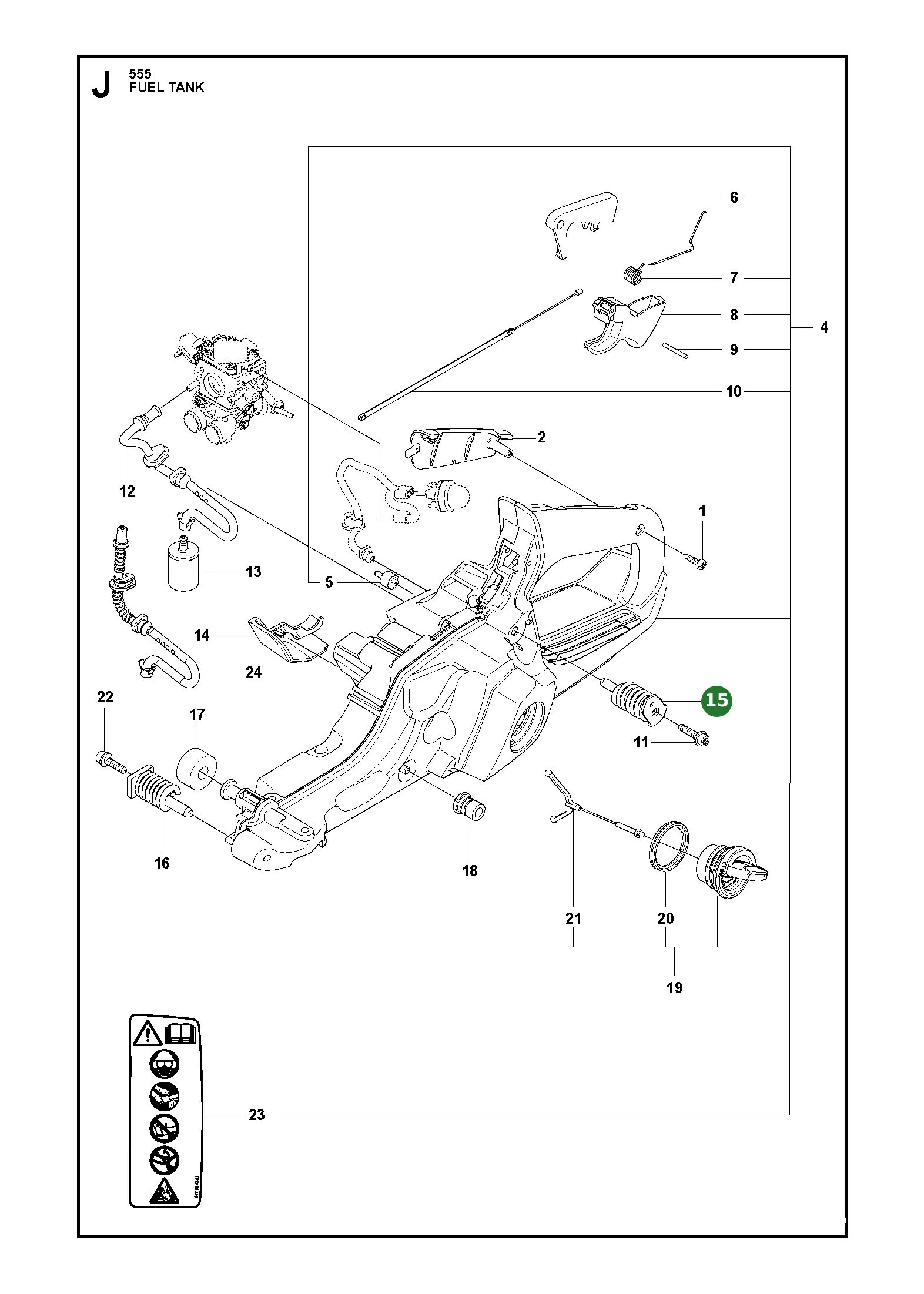 Position im Ersatzteilkatalog