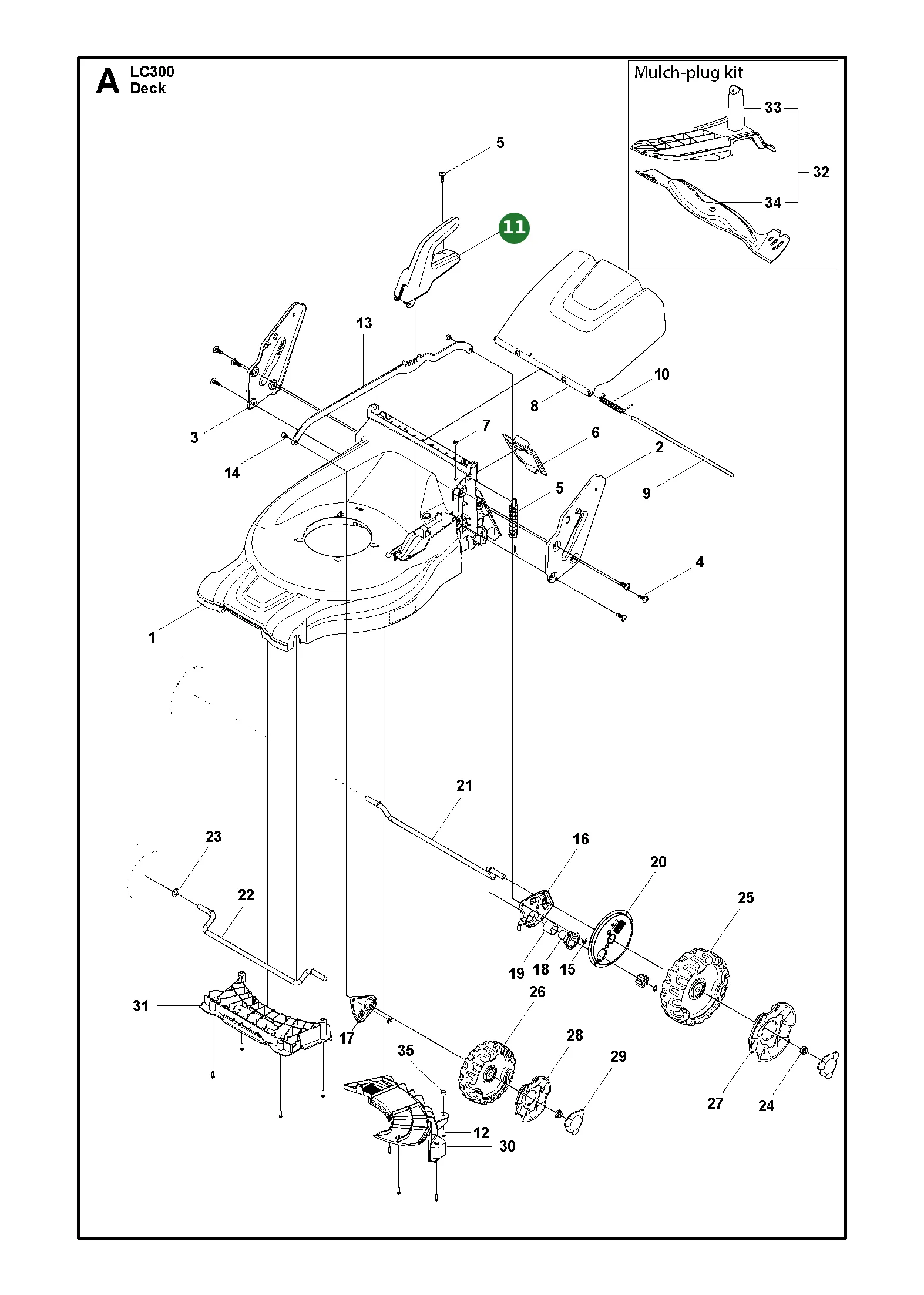 Position im Ersatzteilkatalog