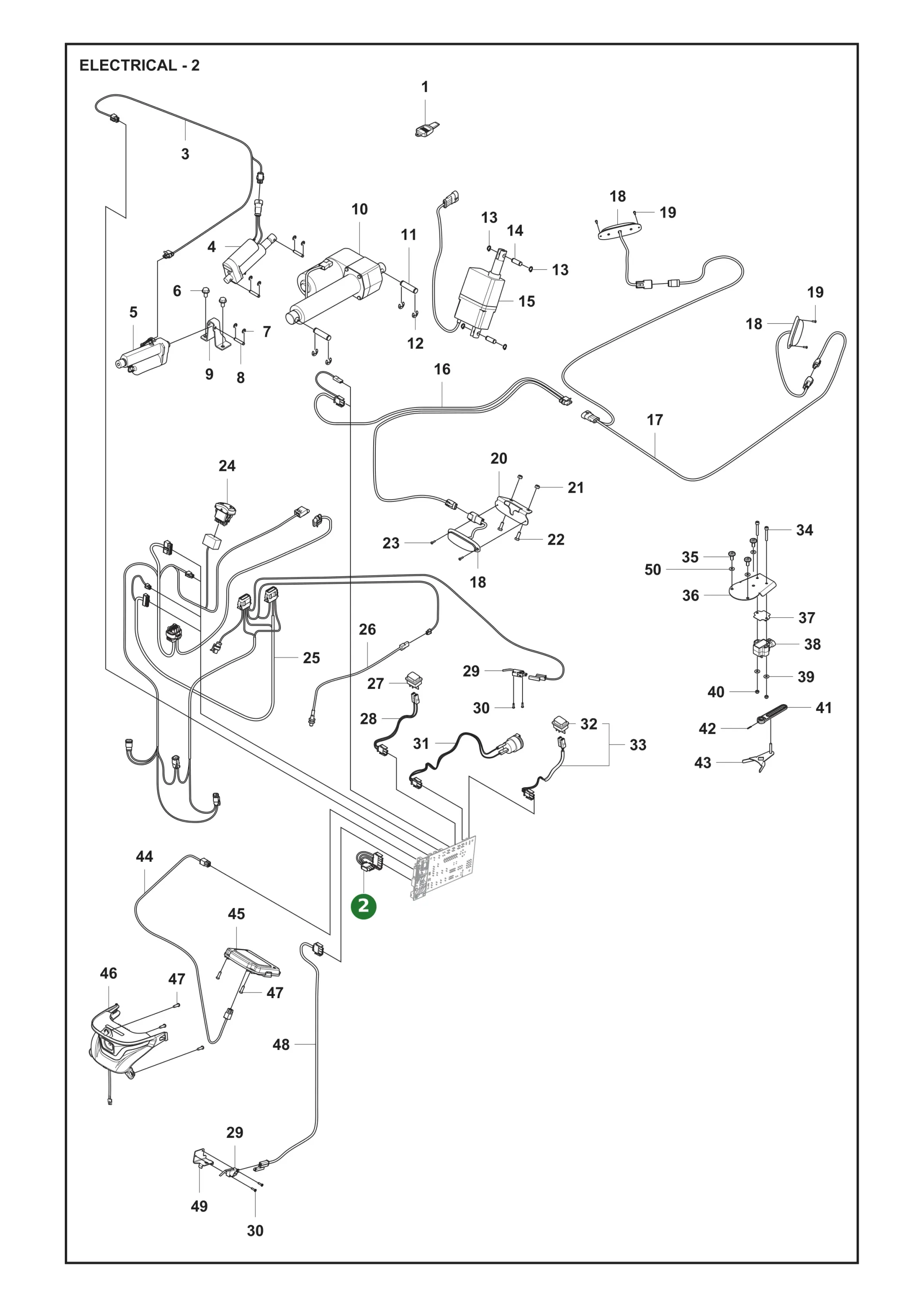 Position im Ersatzteilkatalog