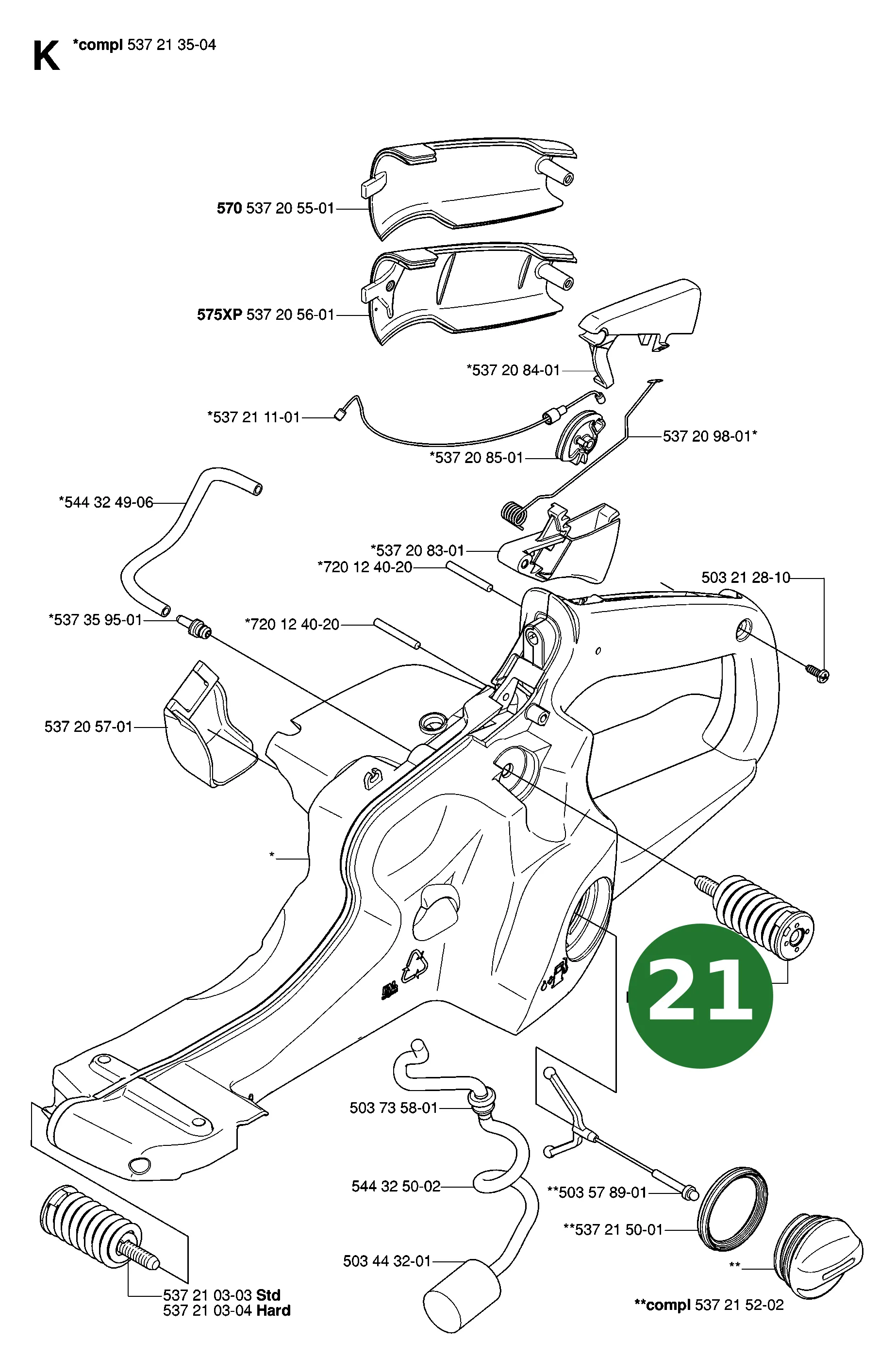 Position im Ersatzteilkatalog