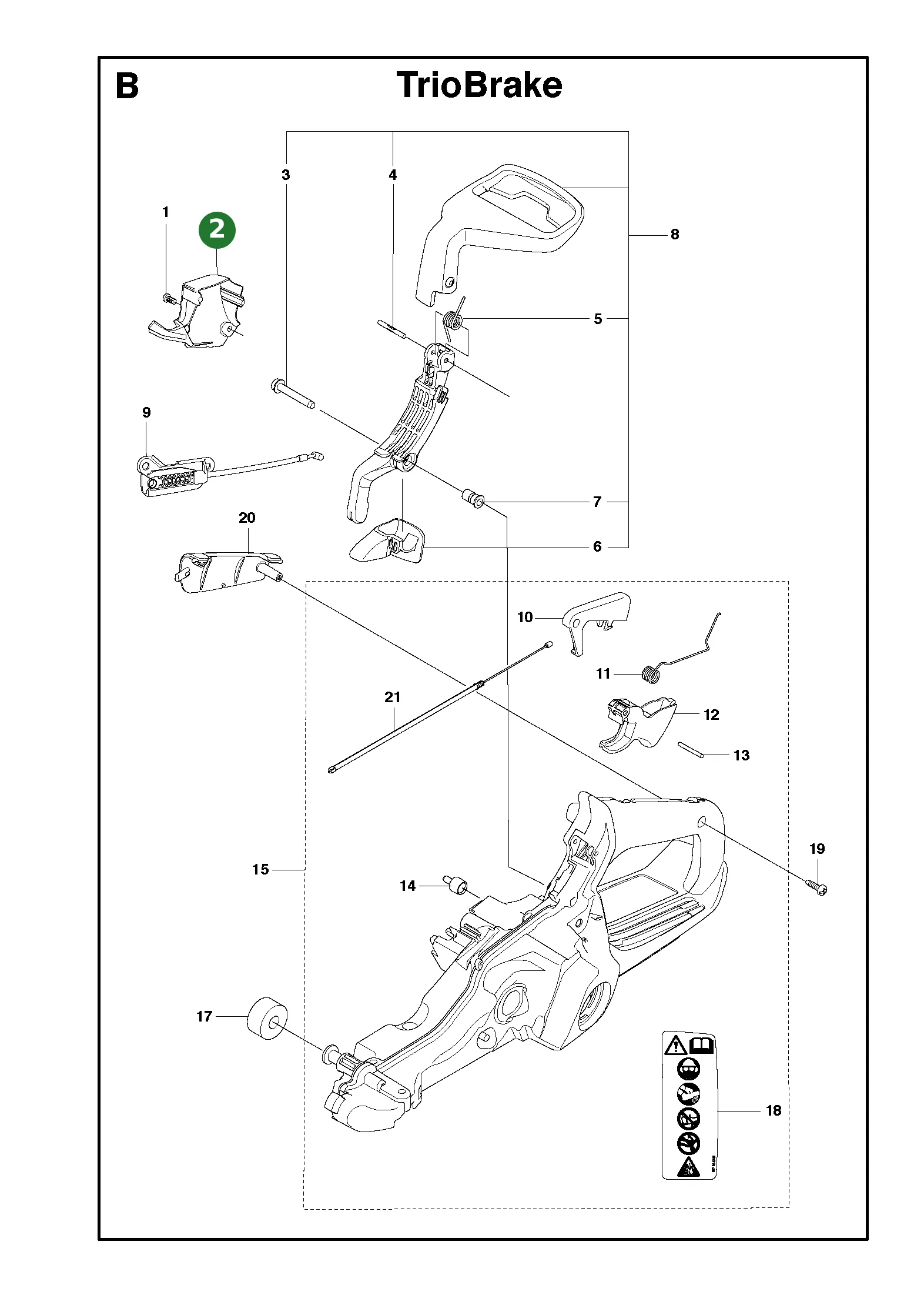 Position im Ersatzteilkatalog