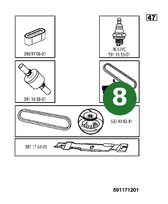 Position im Ersatzteilkatalog