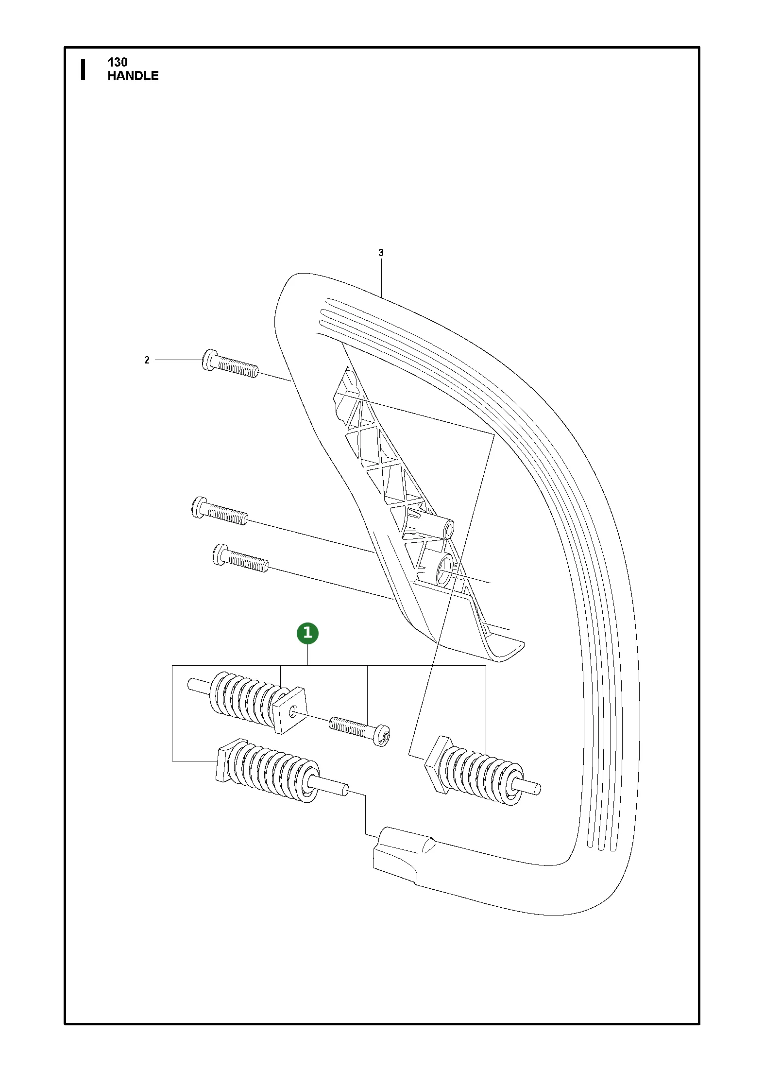Service Kit f&uuml;r Husqvarna Motors&auml;gen 130, 135 II
