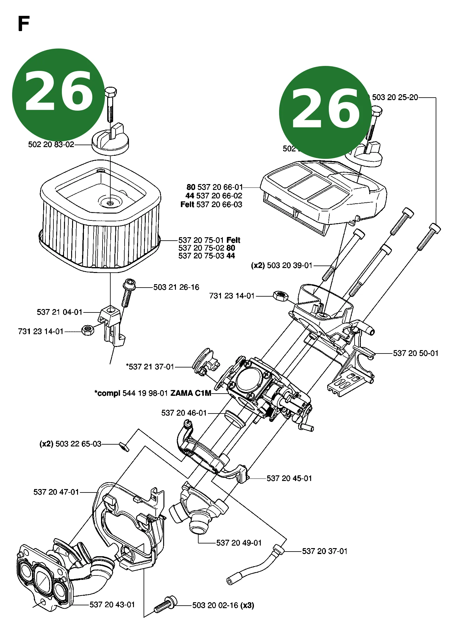 Position im Ersatzteilkatalog