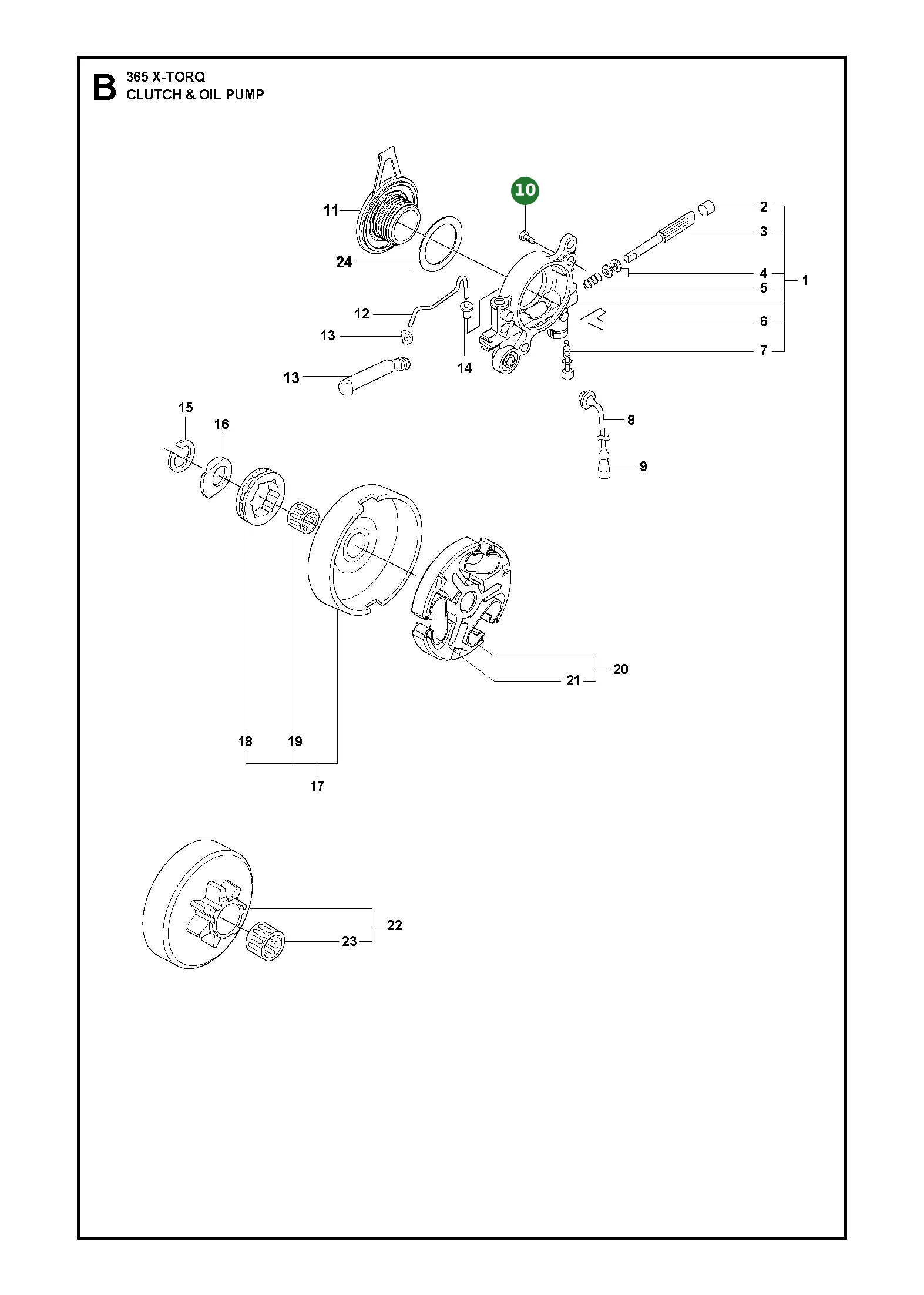Position im Ersatzteilkatalog