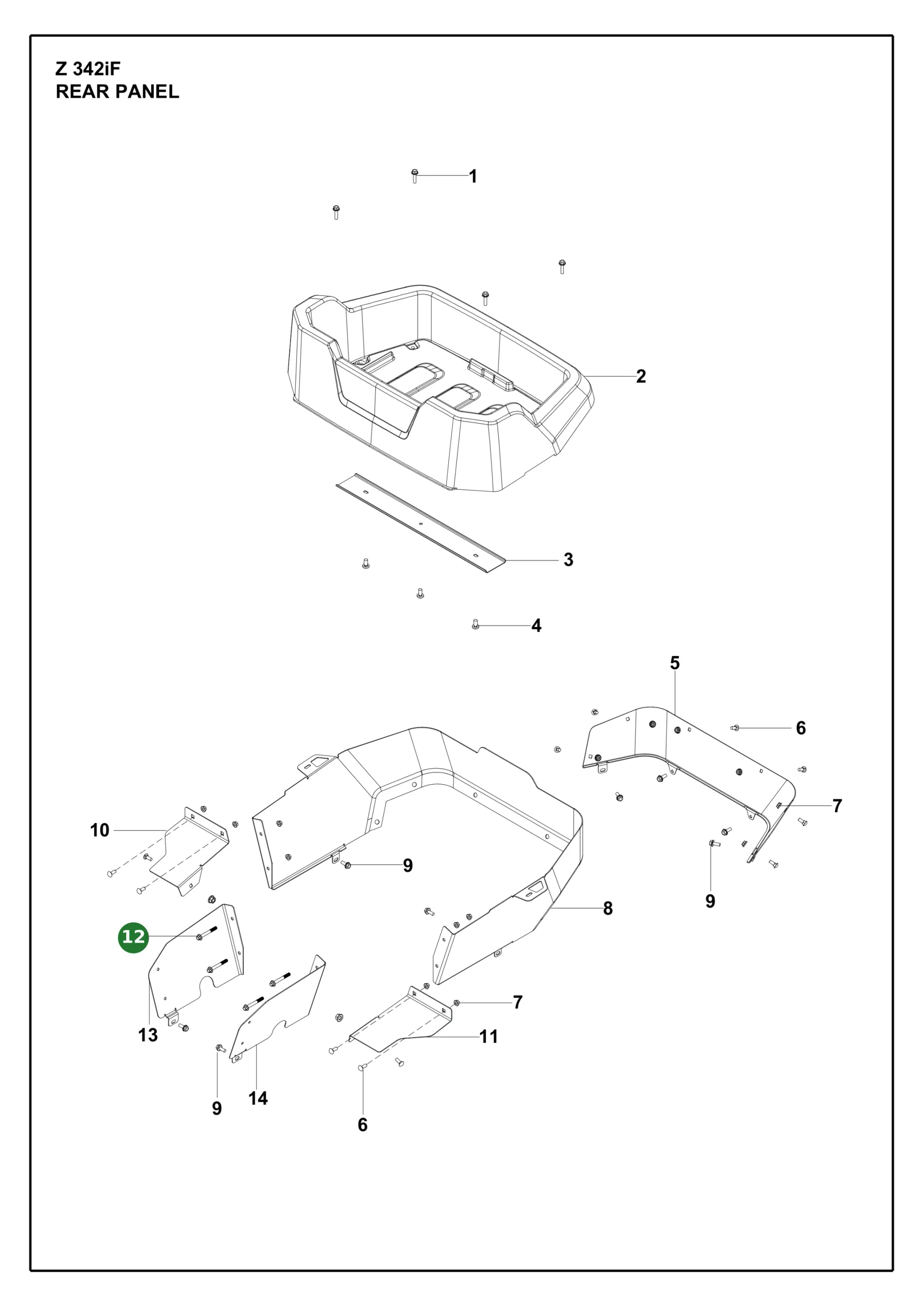 Position im Ersatzteilkatalog