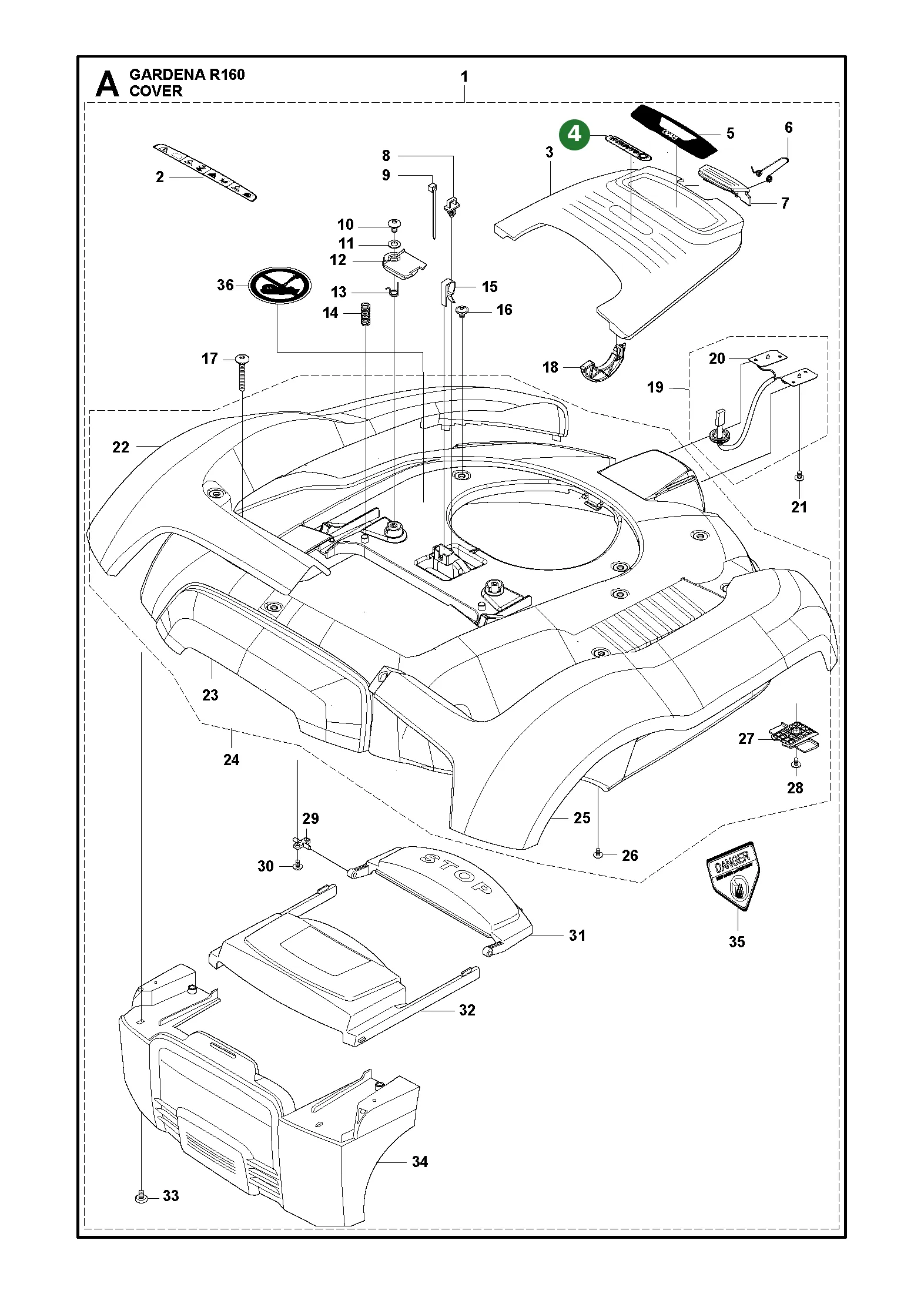 Position im Ersatzteilkatalog
