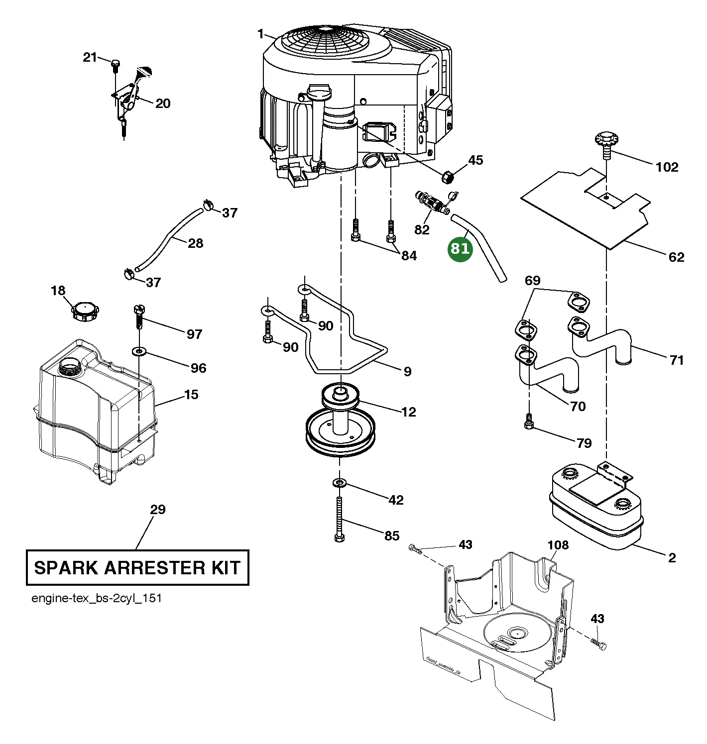 Position im Ersatzteilkatalog
