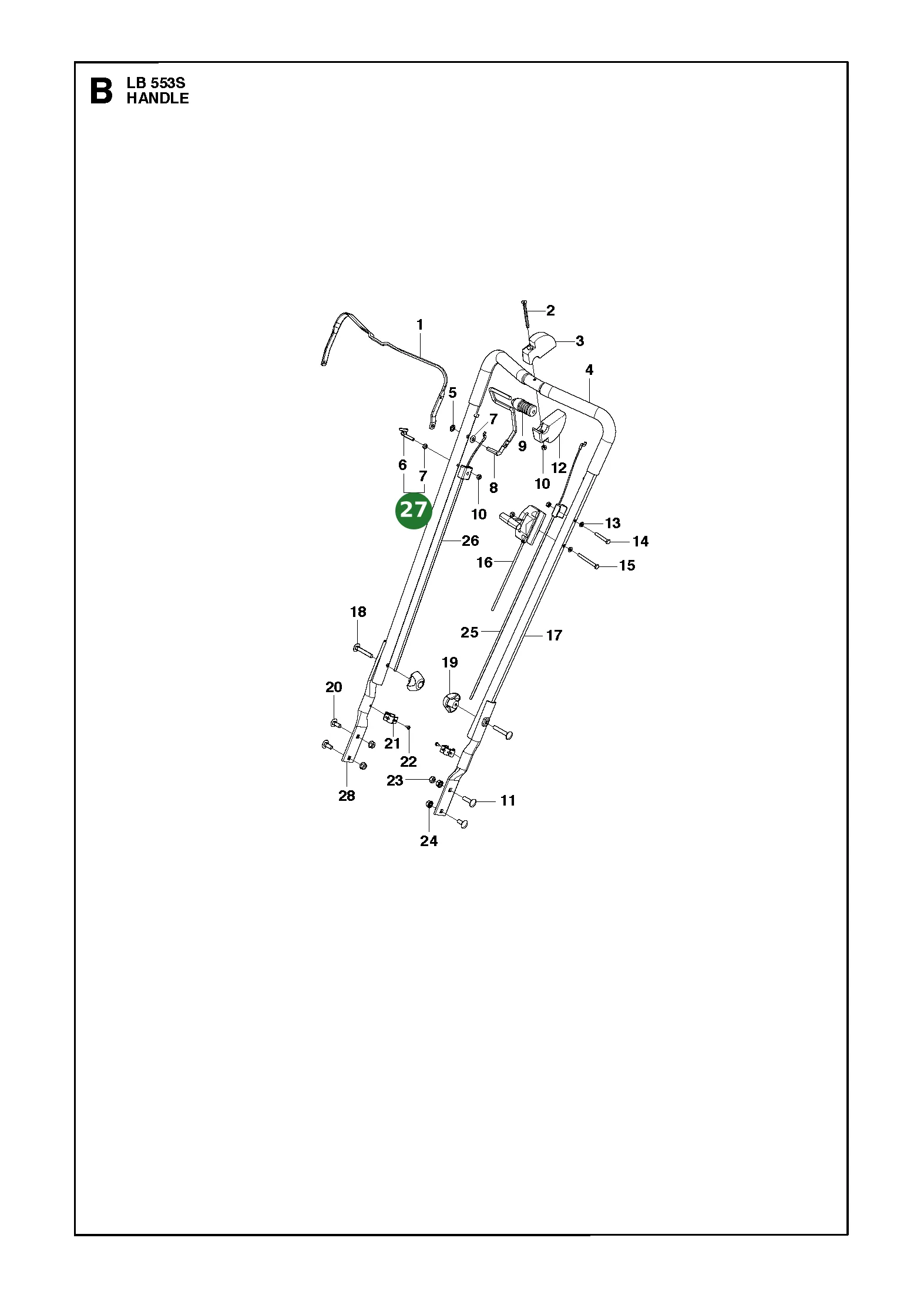 Position im Ersatzteilkatalog