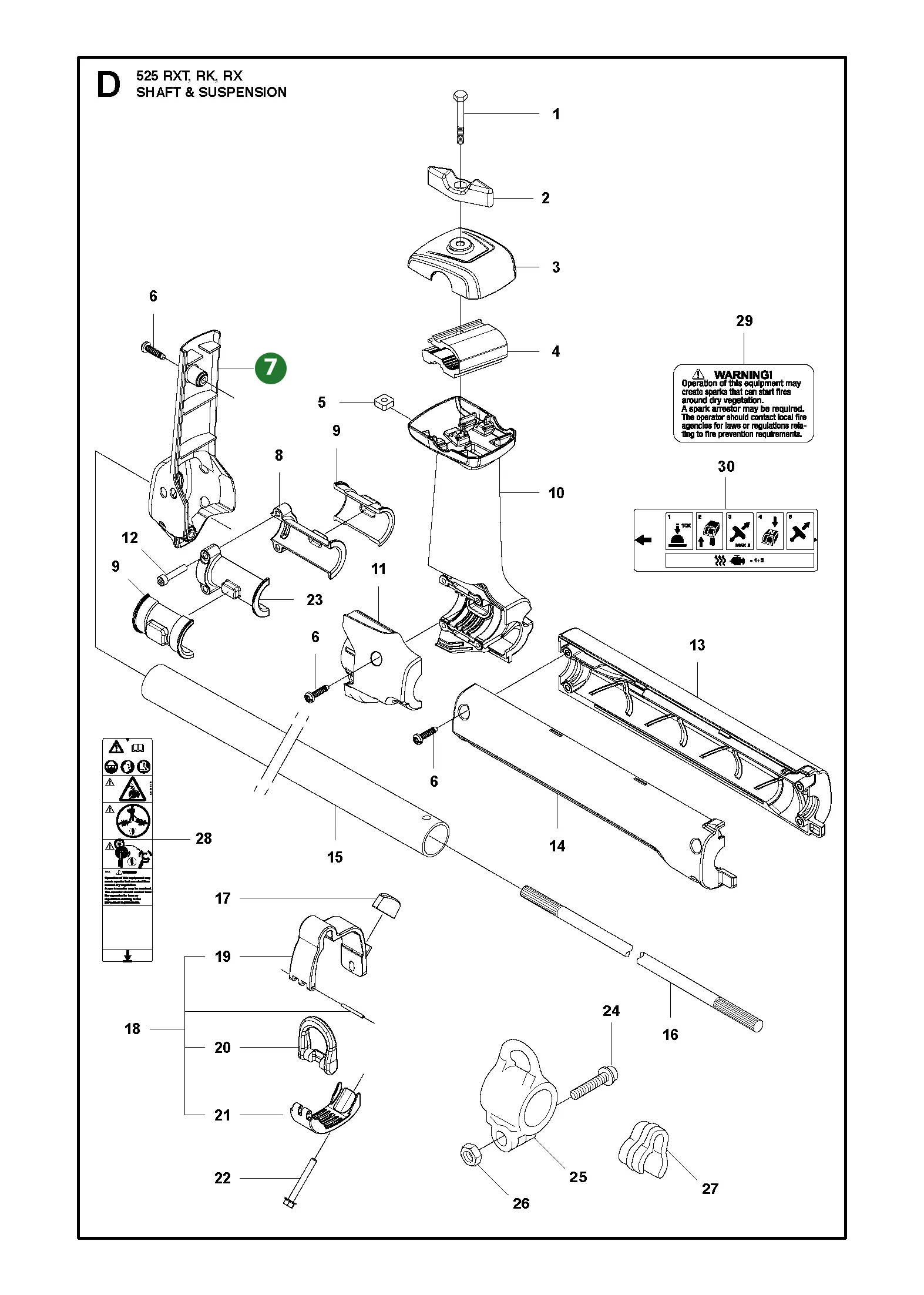 Position im Ersatzteilkatalog