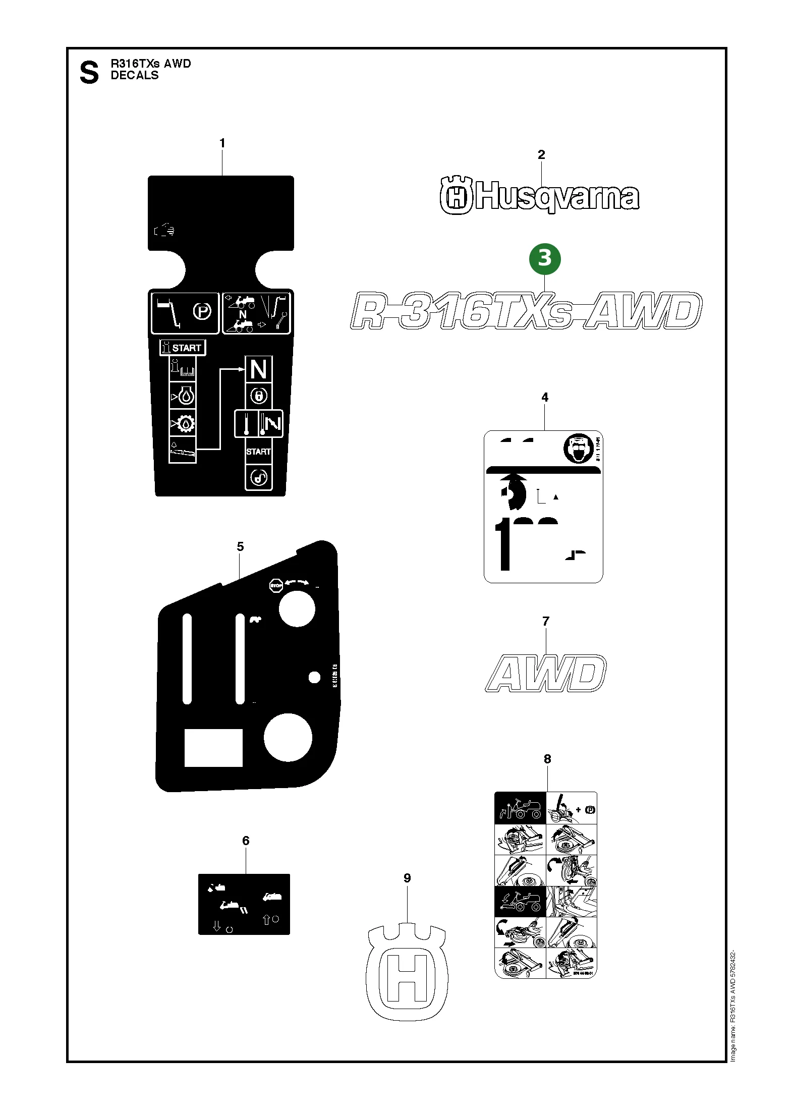 Position im Ersatzteilkatalog