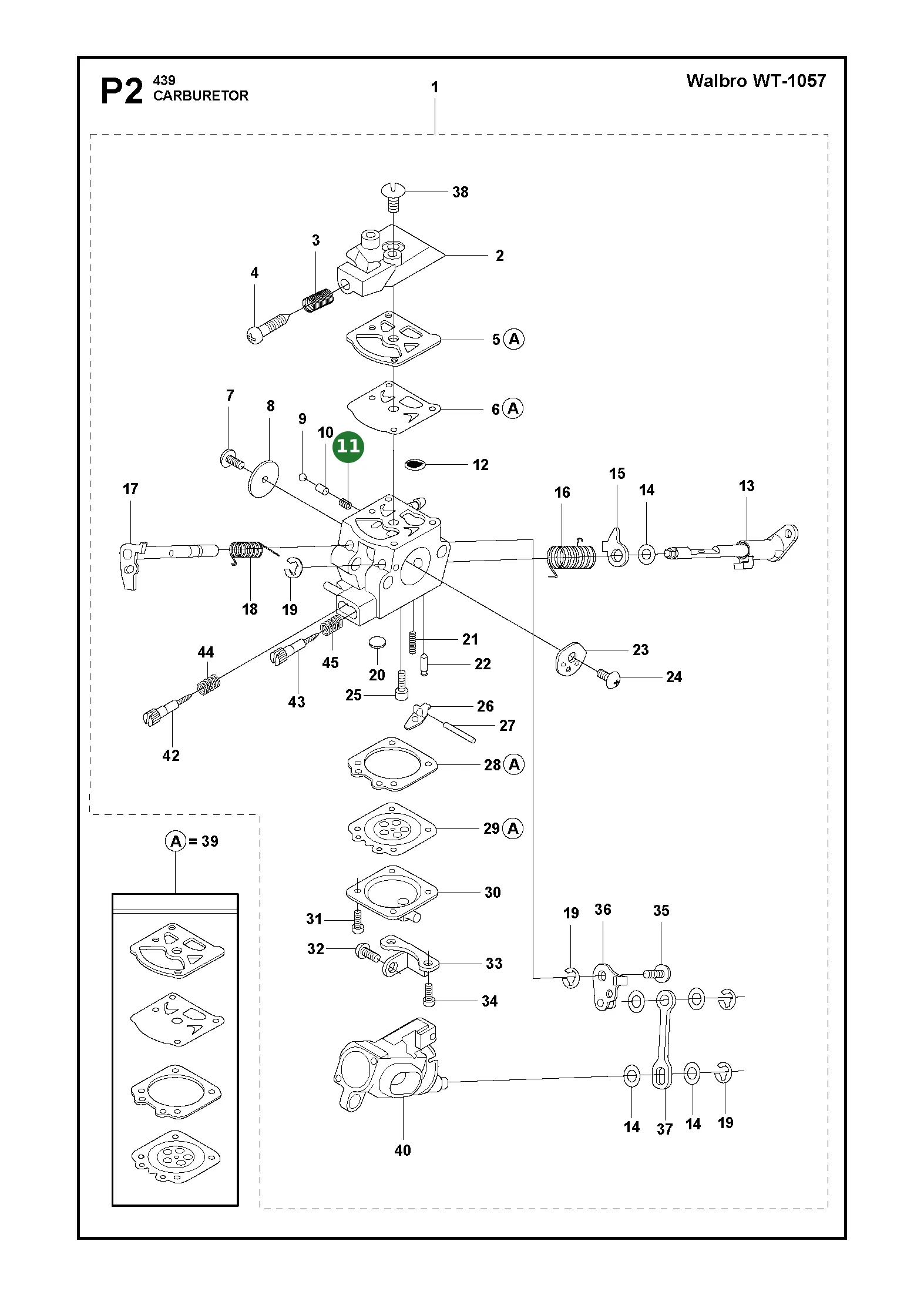 Position im Ersatzteilkatalog