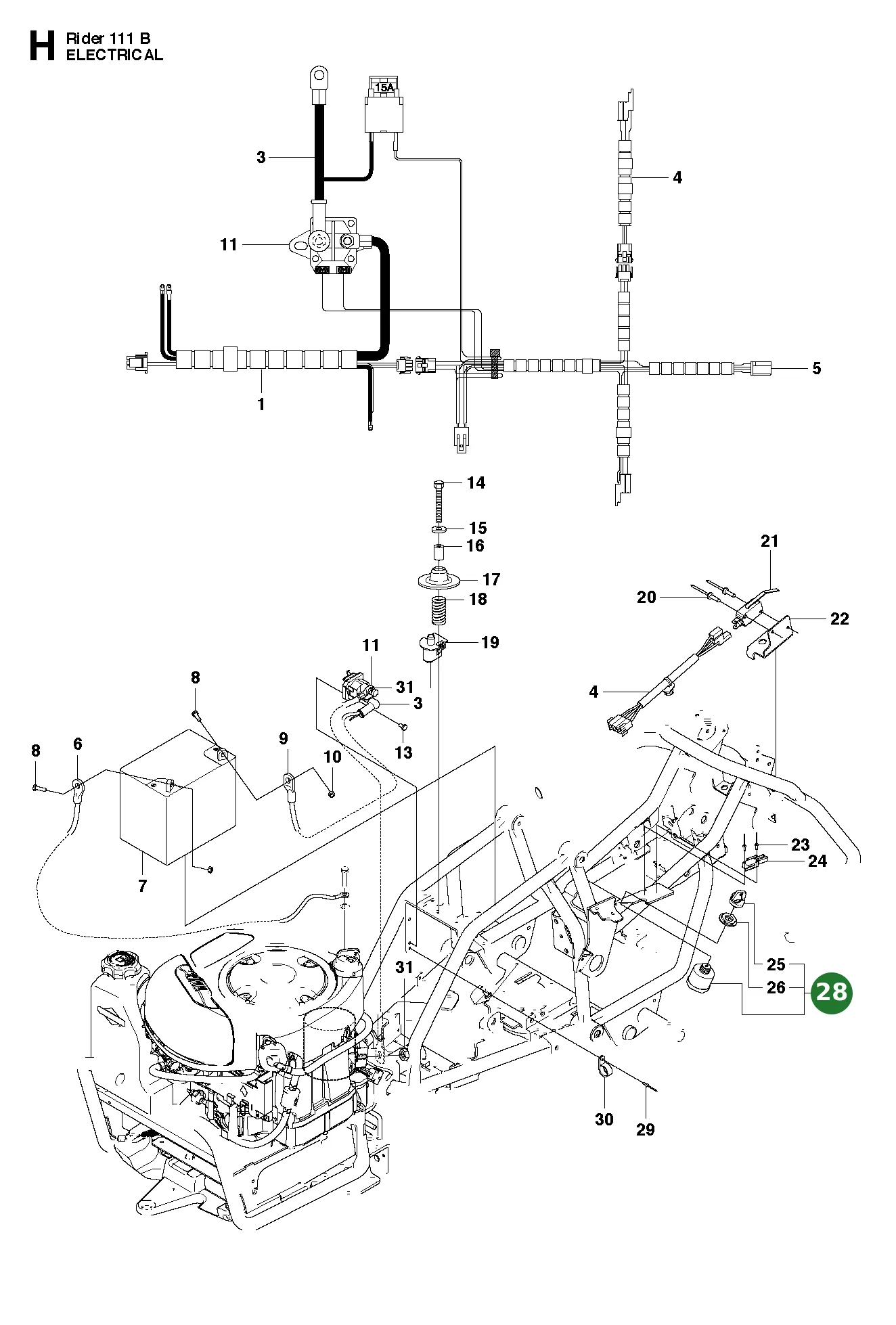 Position im Ersatzteilkatalog