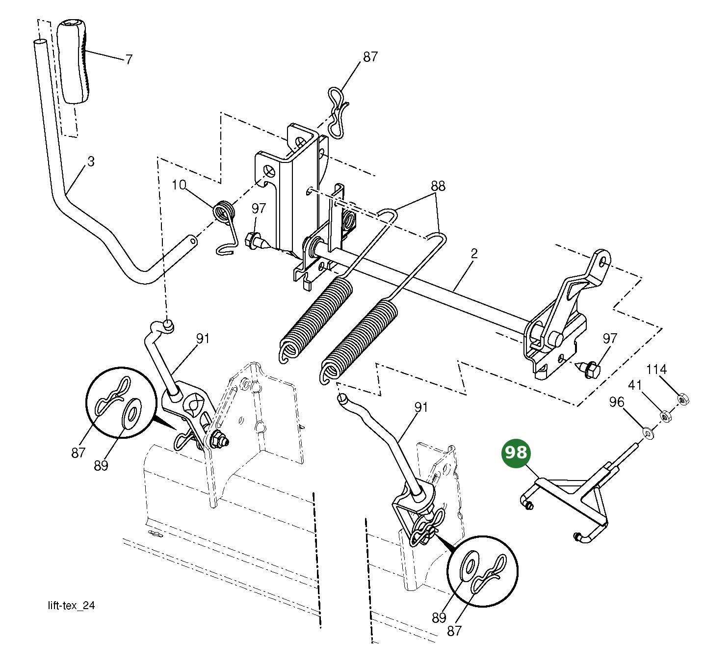Position im Ersatzteilkatalog