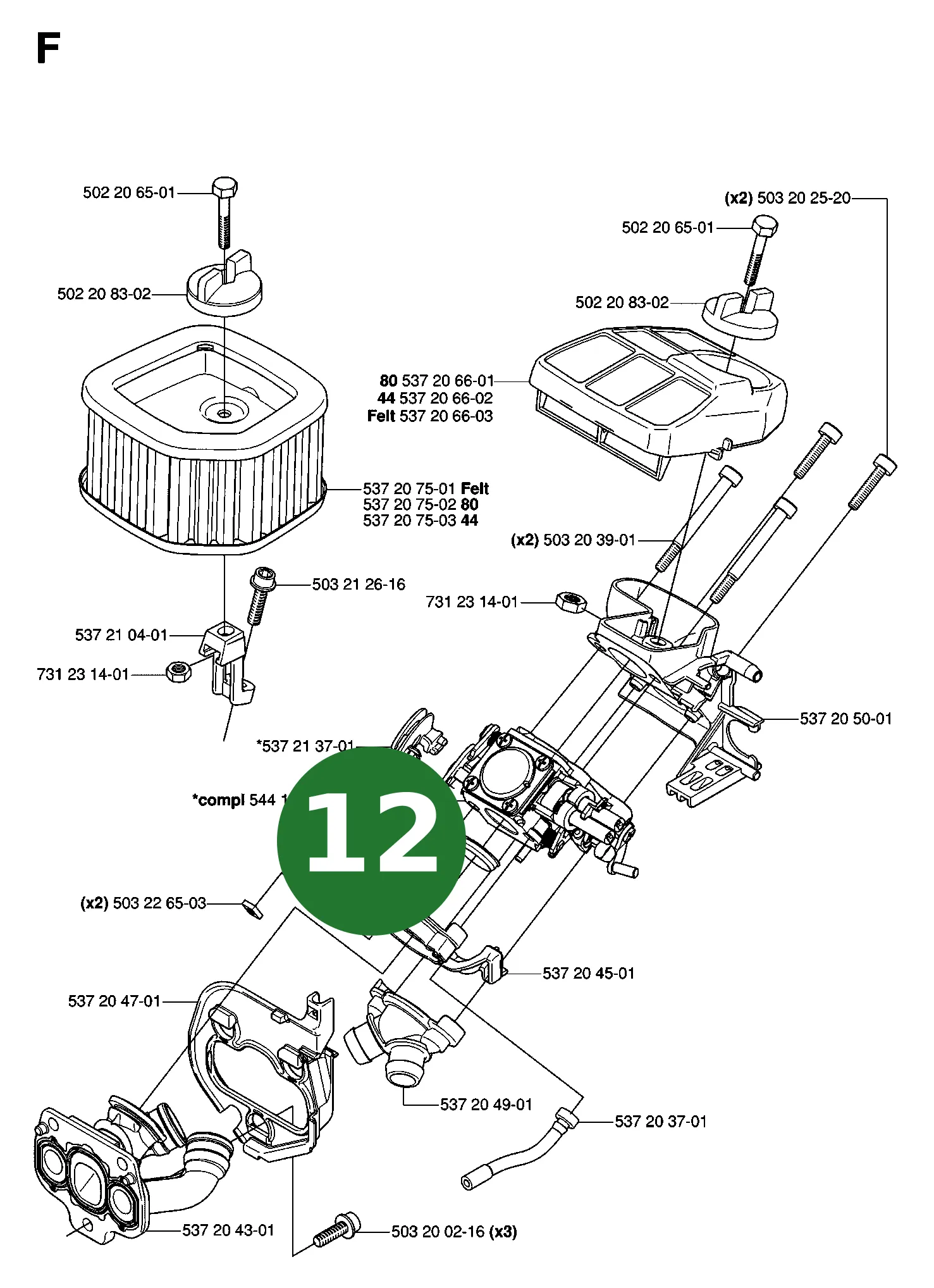 Position im Ersatzteilkatalog