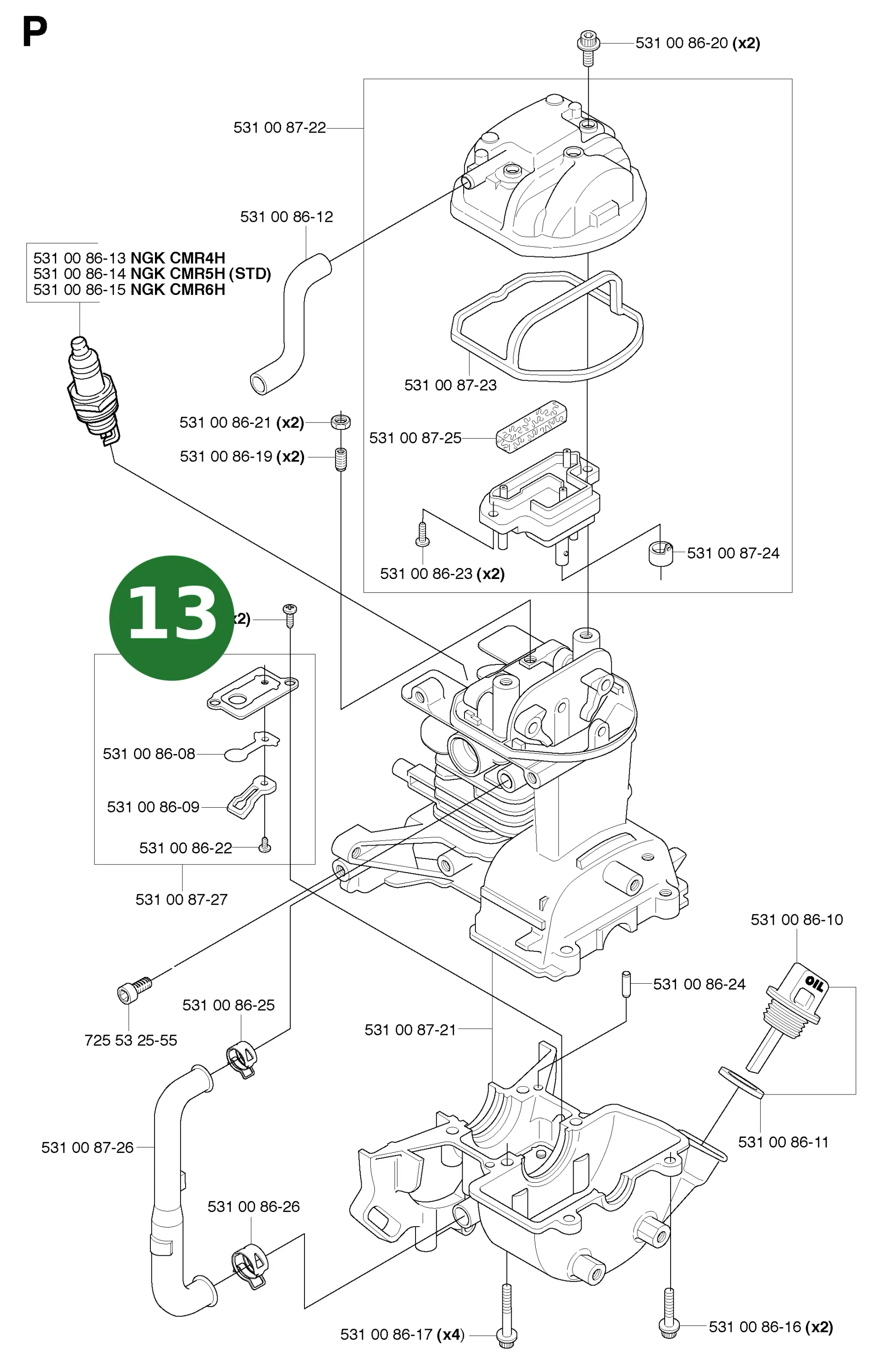 Position im Ersatzteilkatalog