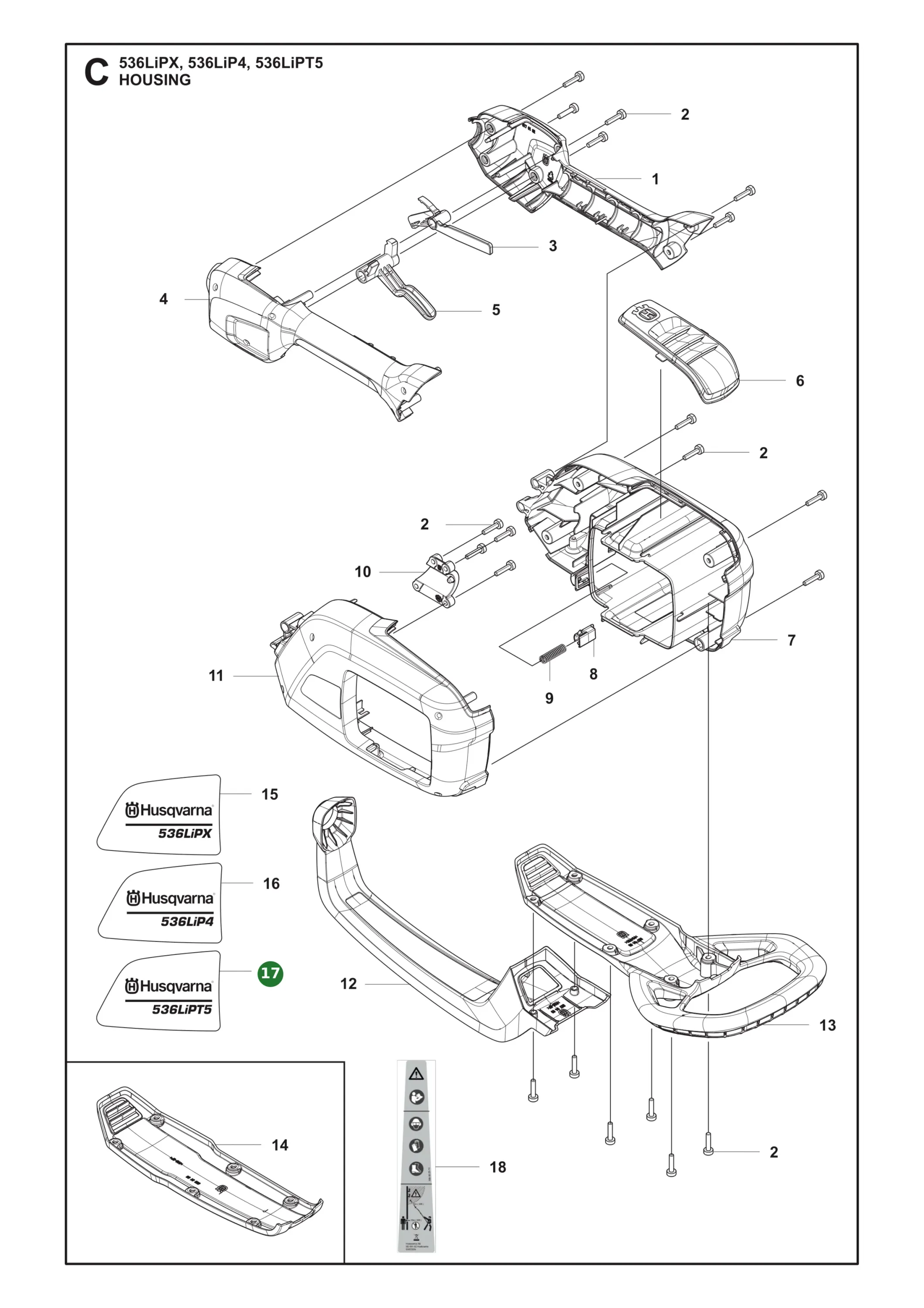 Position im Ersatzteilkatalog